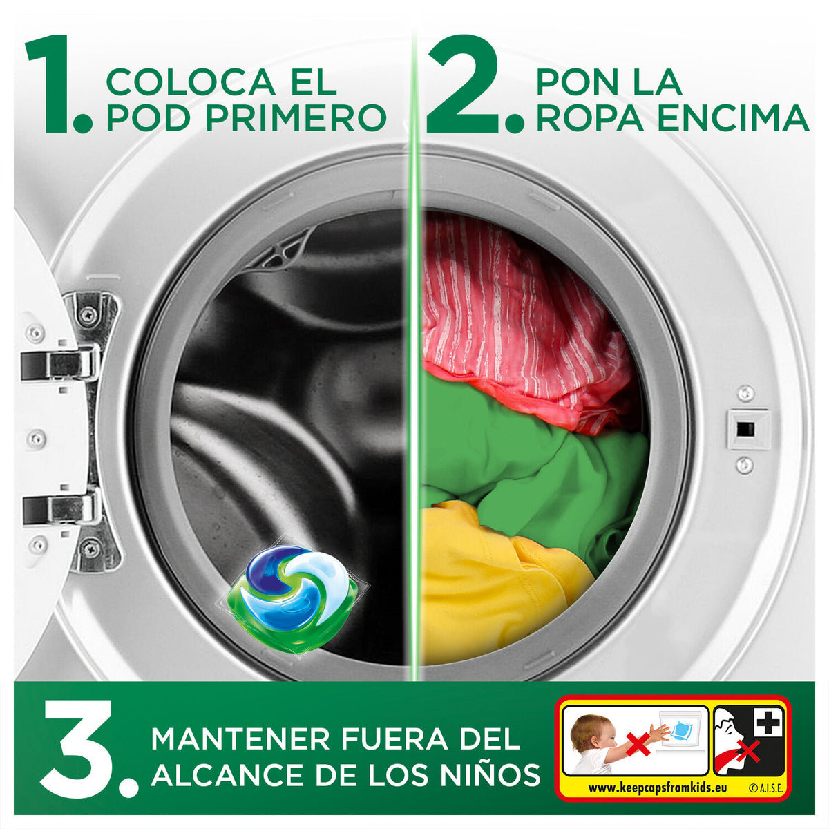 Detergente cápsulas original Ariel 35d