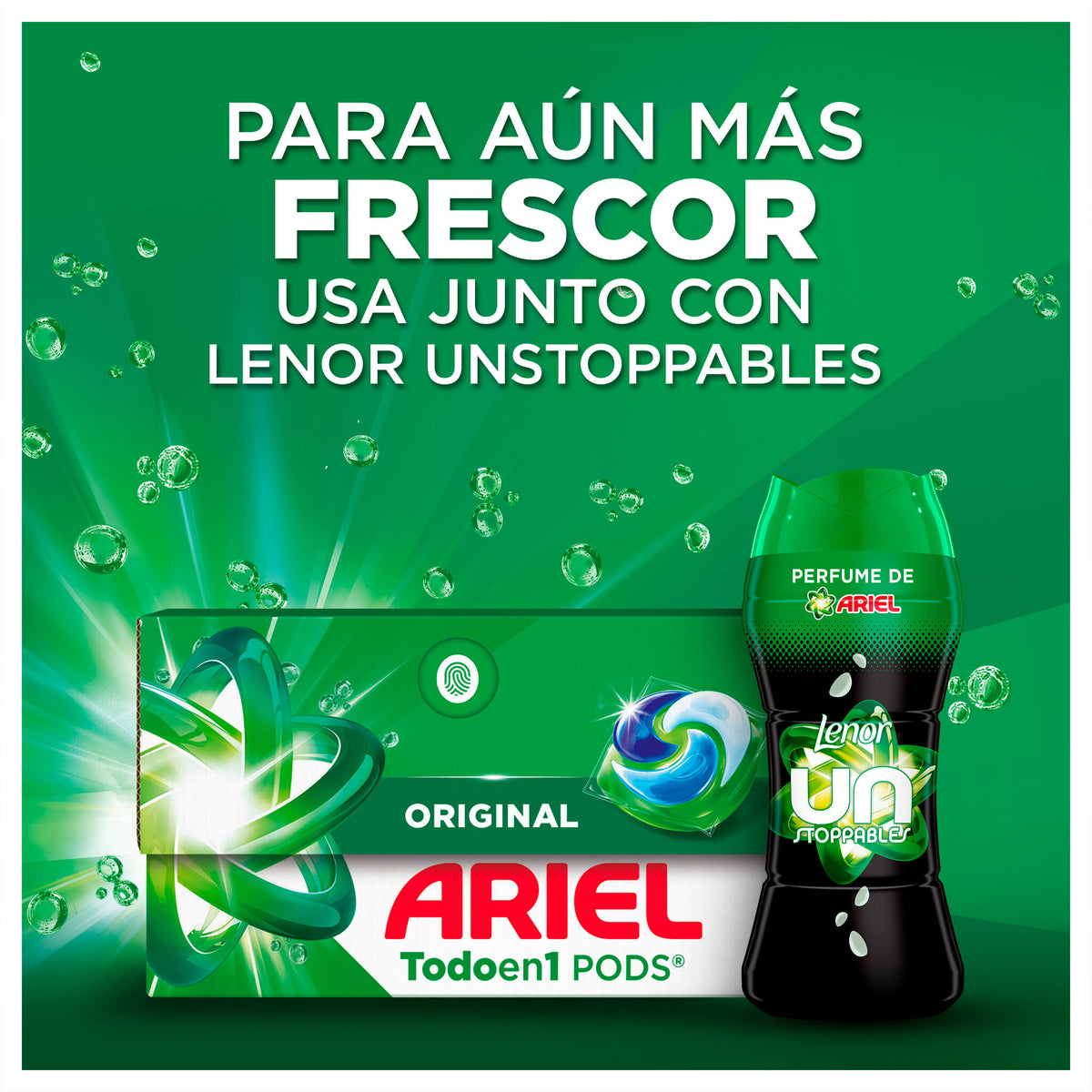 Detergente cápsulas original Ariel 35d