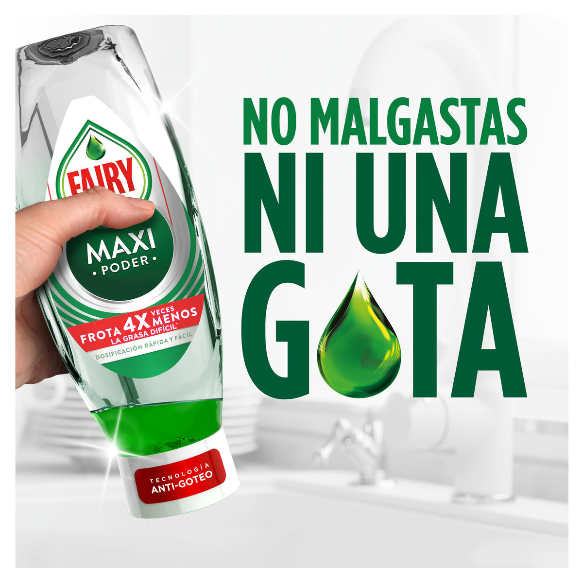 Lavavajillas concentrado Fairy 370ml Fairy 450ml