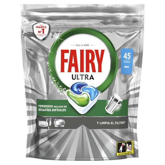 Lavavajillas maquina capsulas ultra Fairy 23+22d La Despensa