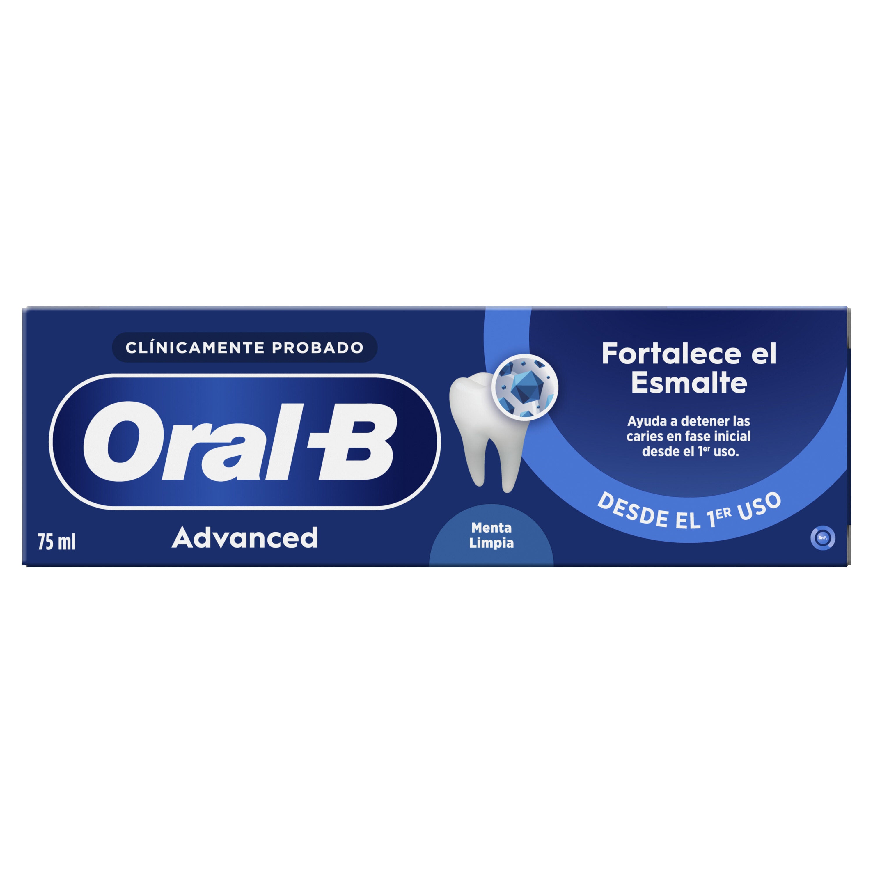 Dentífricos advance fortalece esmalte Oral b 75 ml