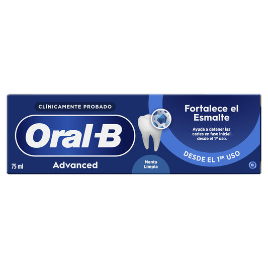 Dentífricos advance fortalece esmalte Oral b 75 ml La Despensa