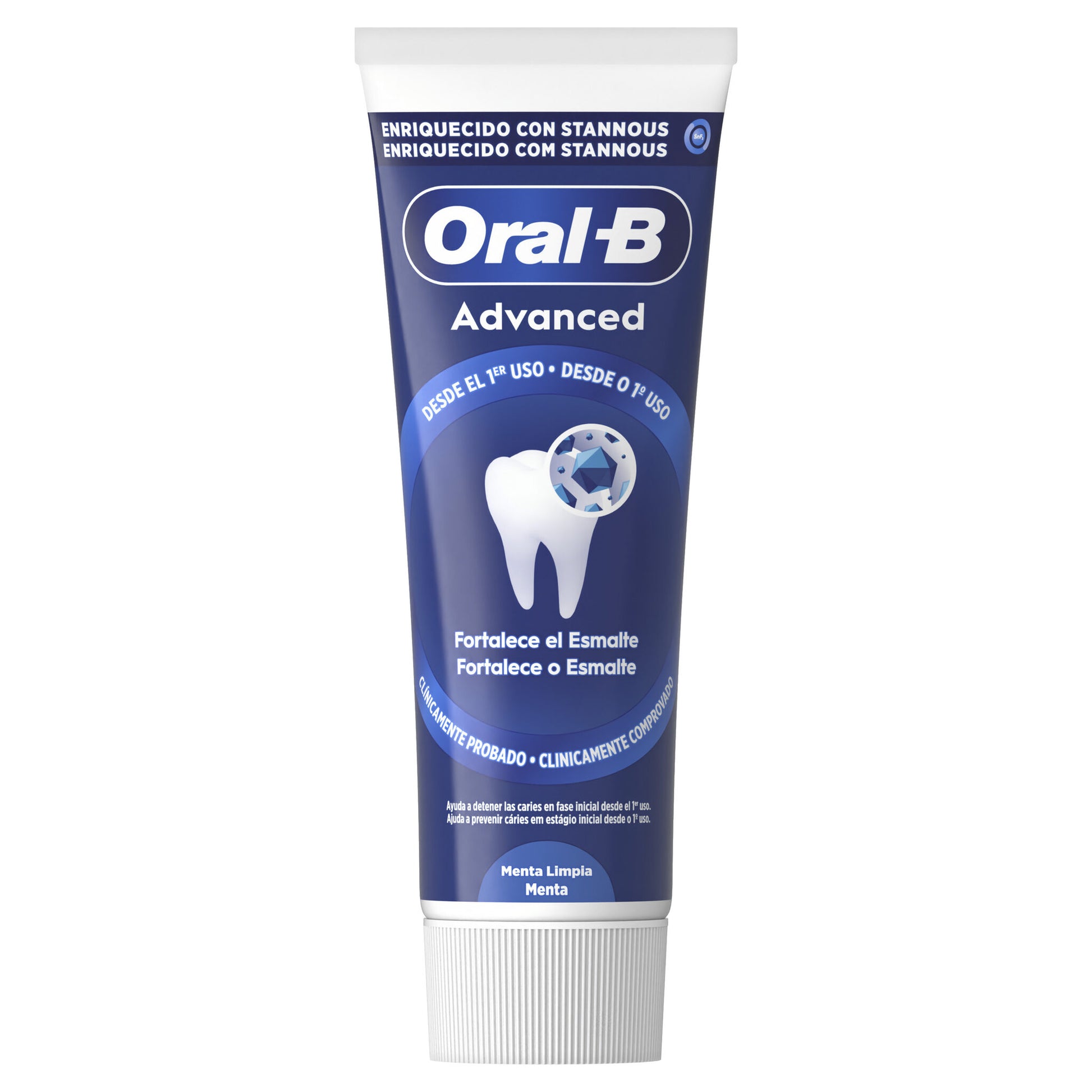 Dentífricos advance fortalece esmalte Oral b 75 ml