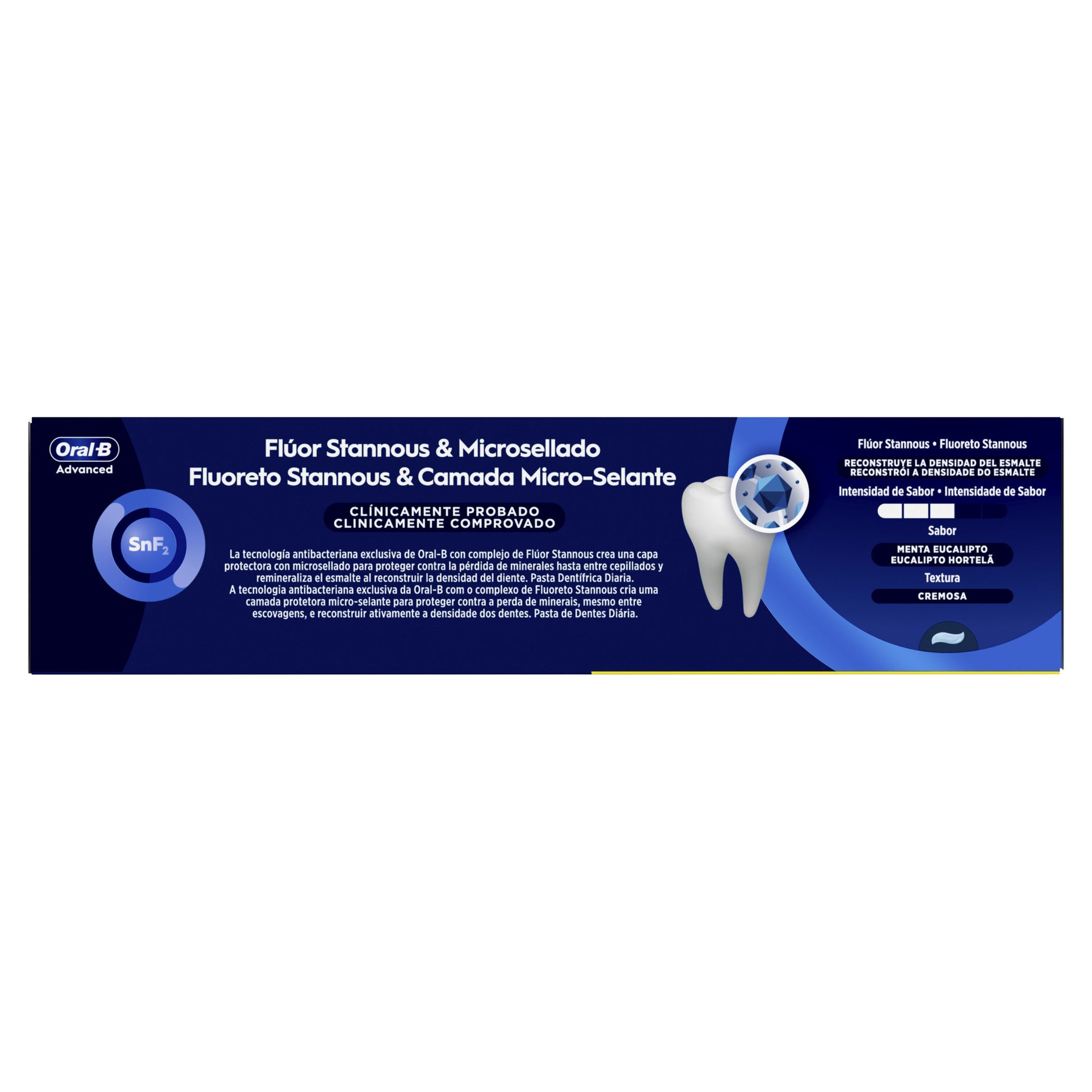 Dentífricos advance fortalece esmalte Oral b p2 75ml/u