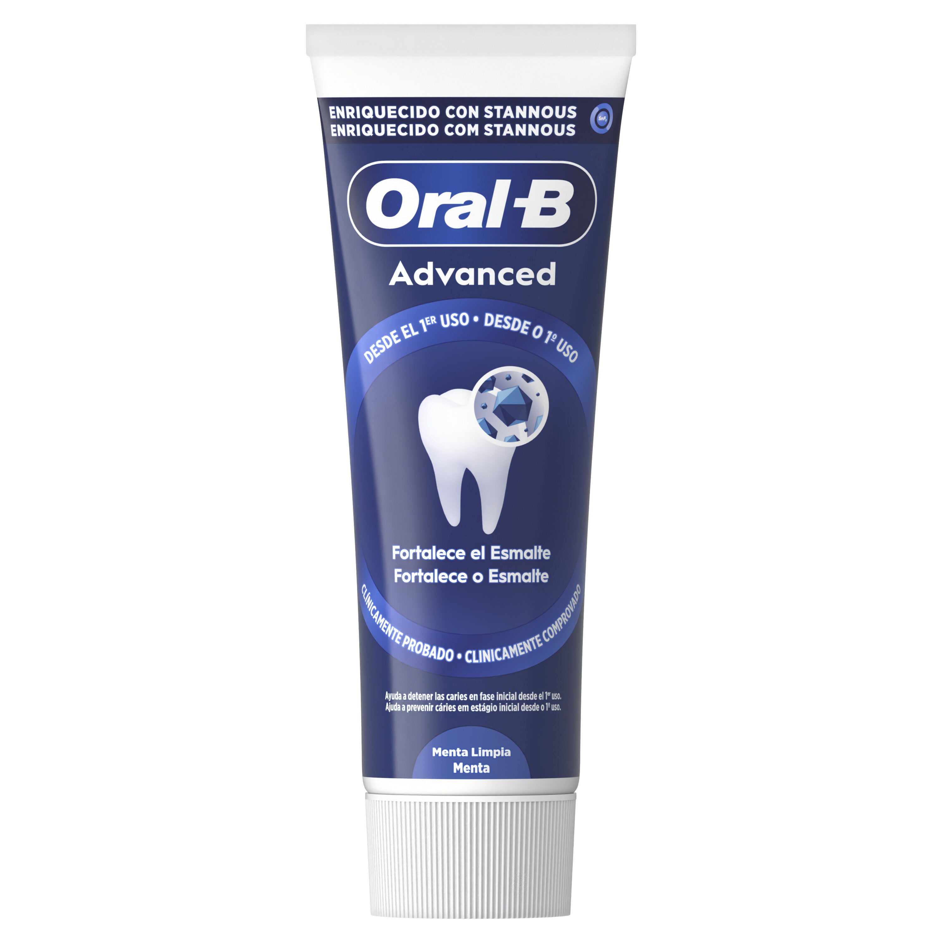 Dentífricos advance fortalece esmalte Oral b p2 75ml/u