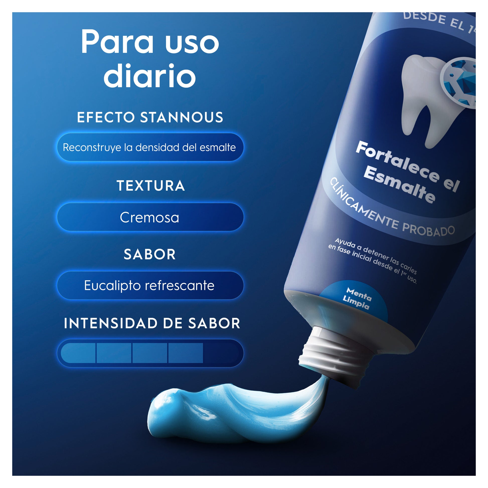Dentífricos advance fortalece esmalte Oral b p2 75ml/u