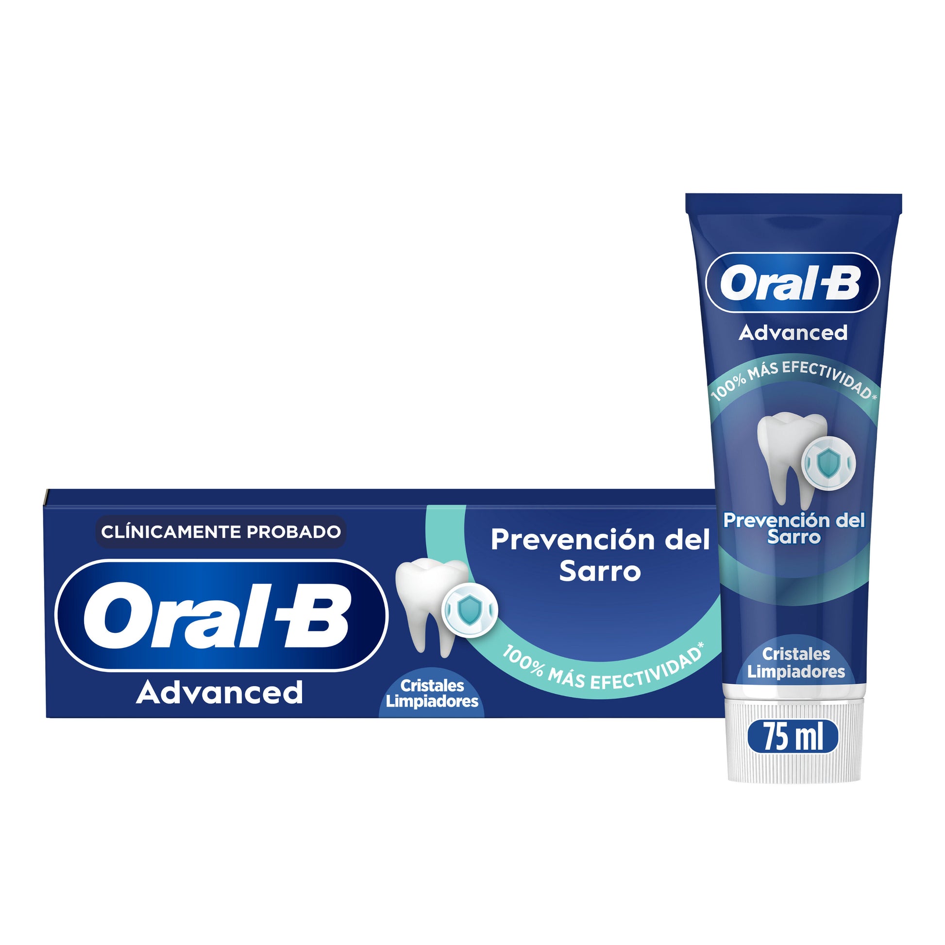 Dentífrico antibacteriano prevencion del sarro Oral b 75ml