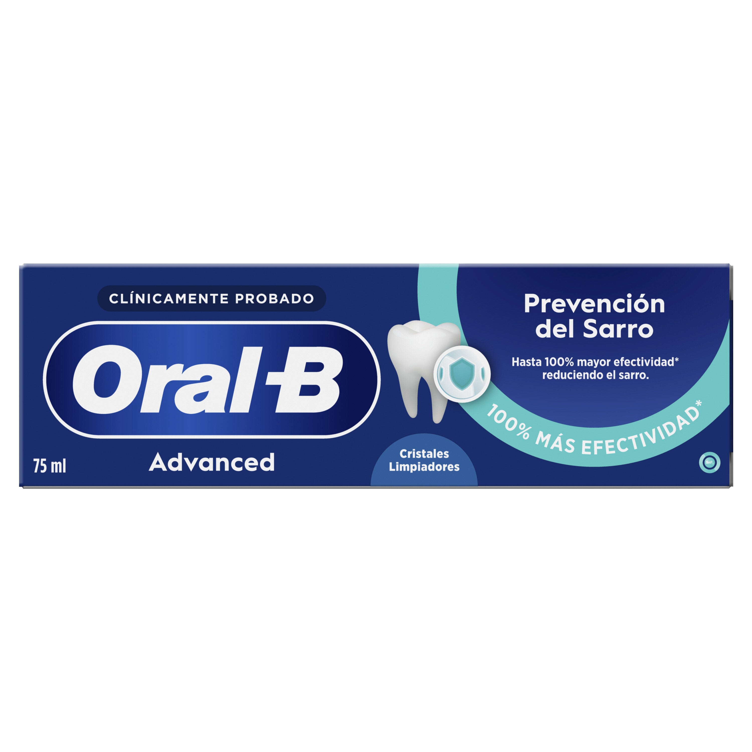 Dentífrico antibacteriano prevencion del sarro Oral b 75ml
