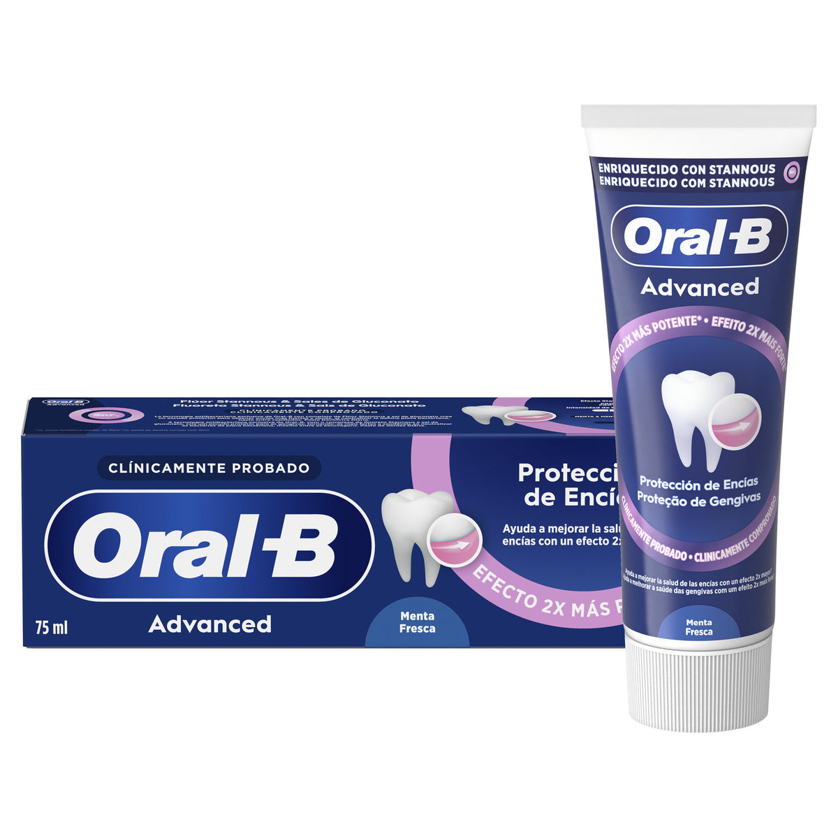 Dentífrico advance encías Oral b 75ml