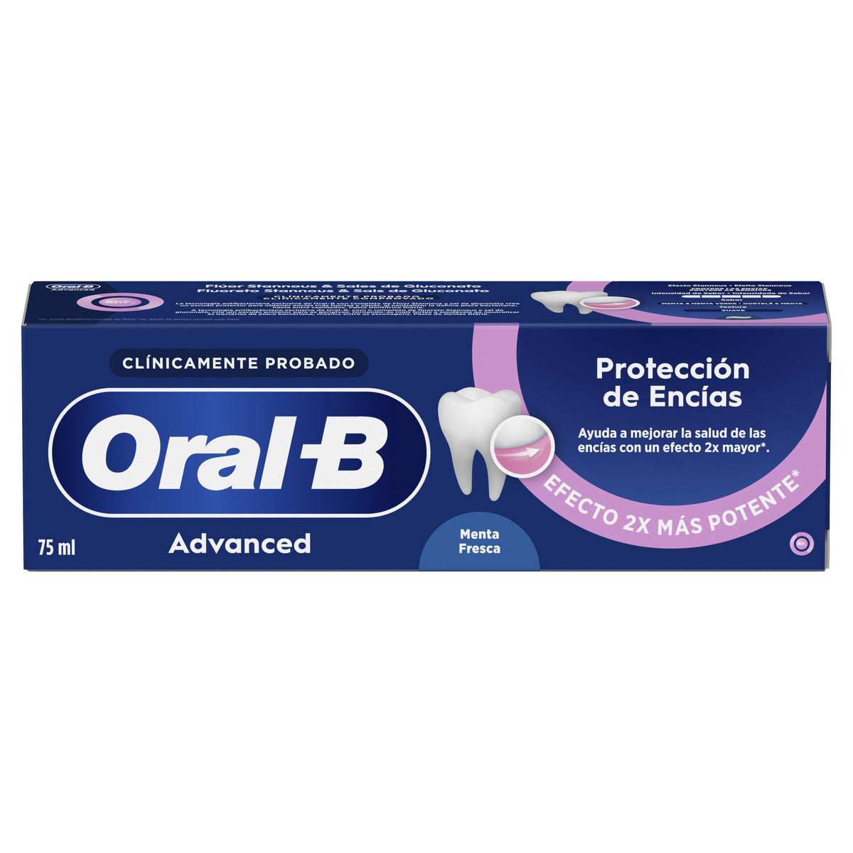 Dentífrico advance encías Oral b 75ml