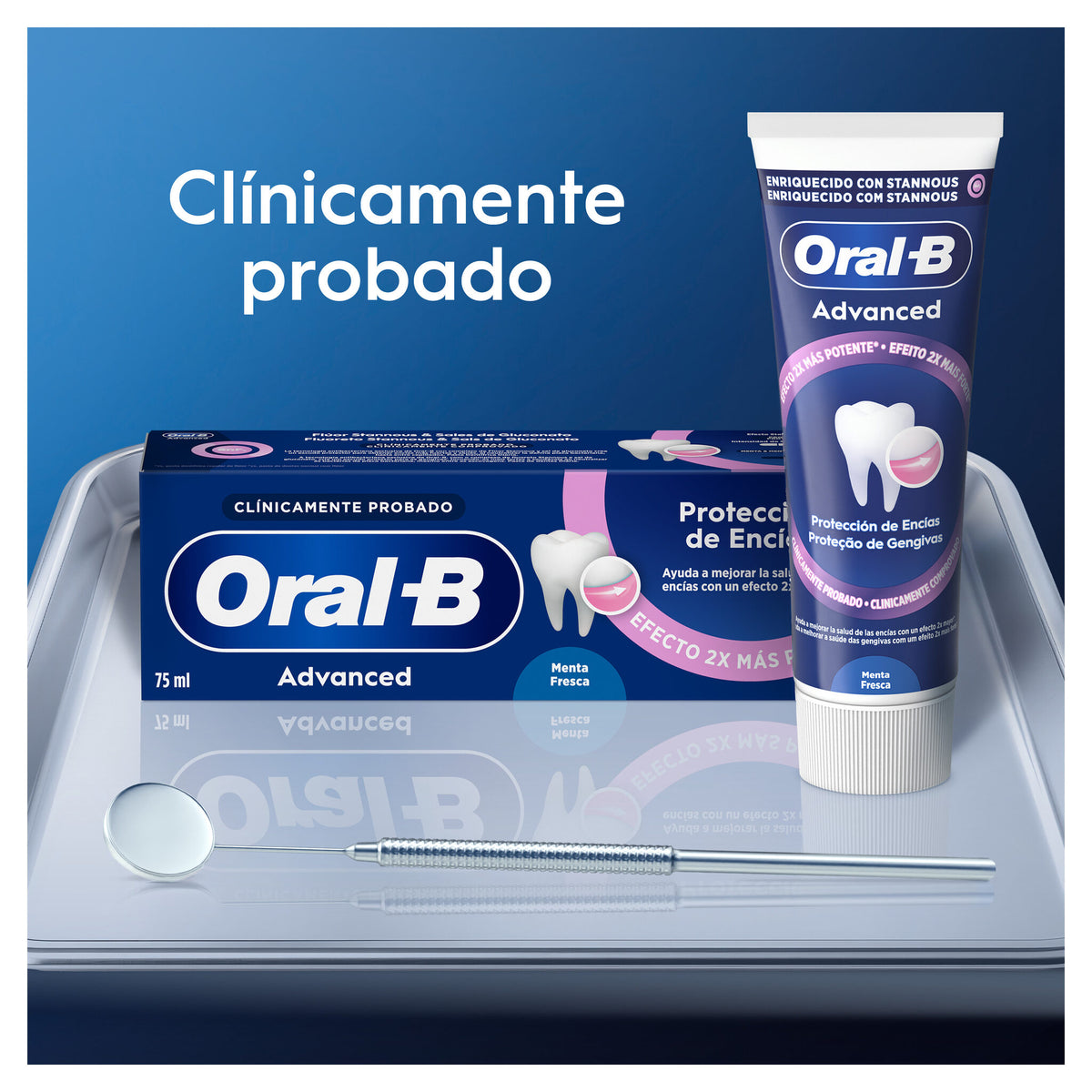 Dentífrico advance encías Oral b 75ml