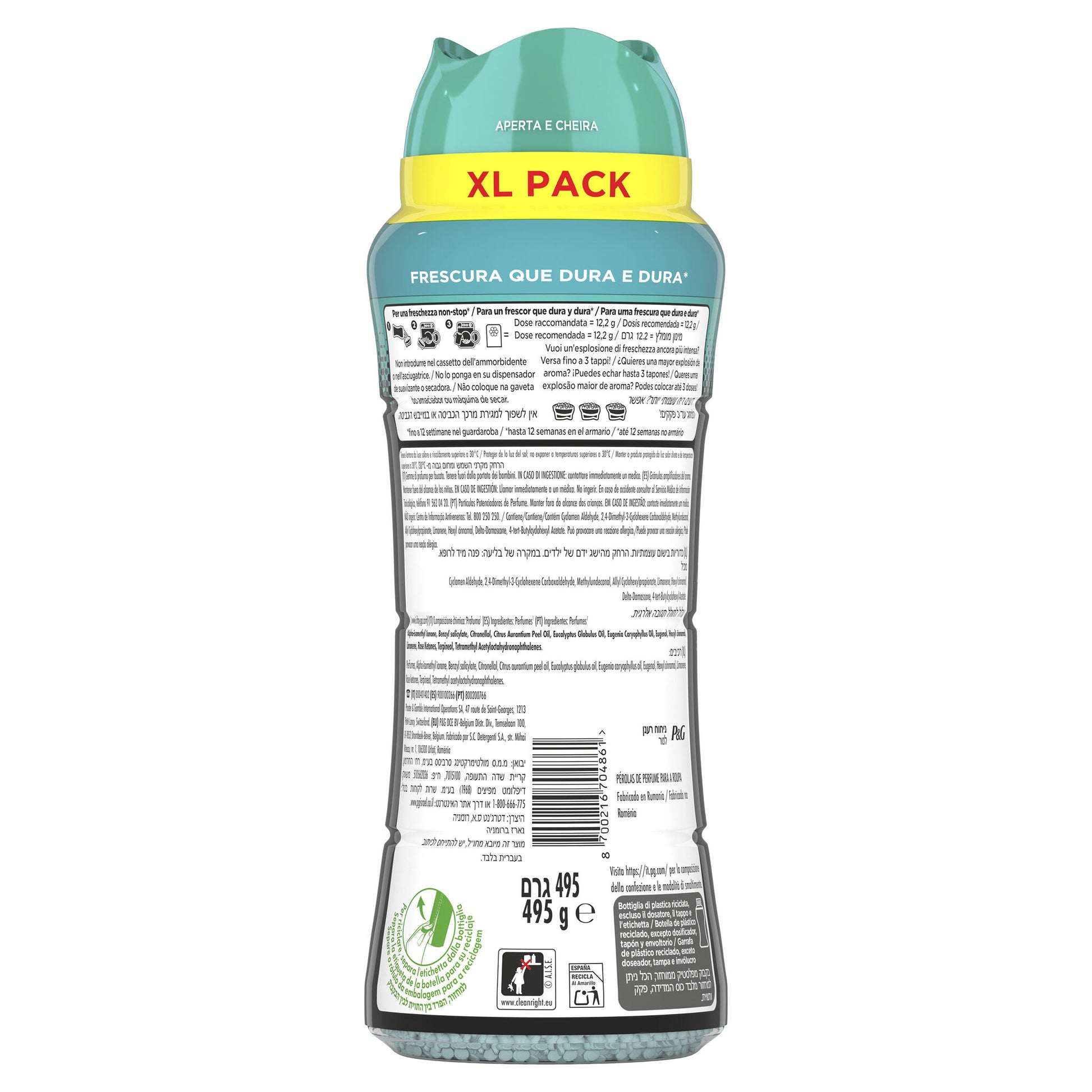 Perlas fresh Lenor495g