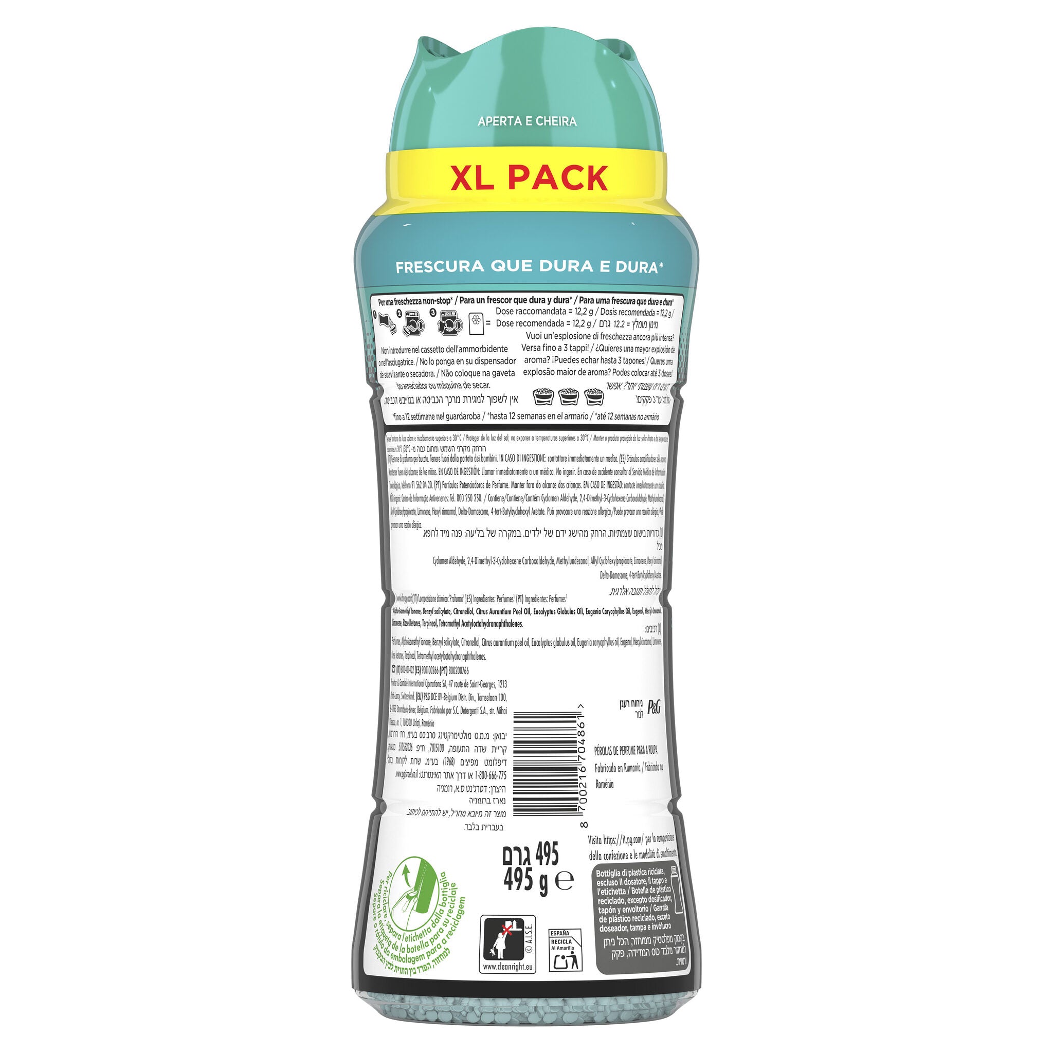 Perlas fresh Lenor495g