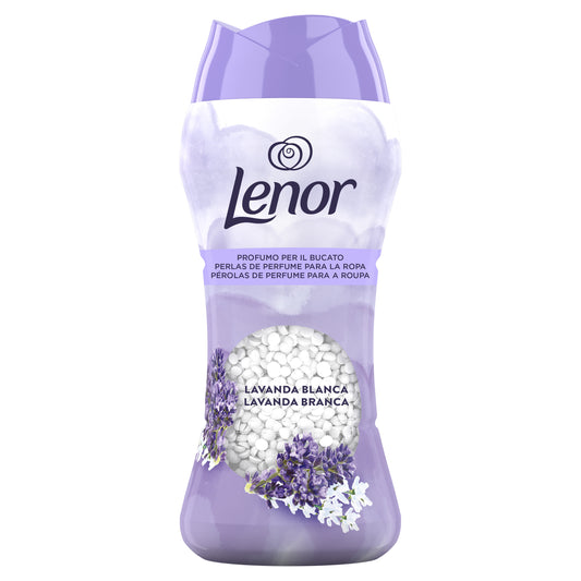 Perlas lavanda blanca Lenor 195g La Despensa