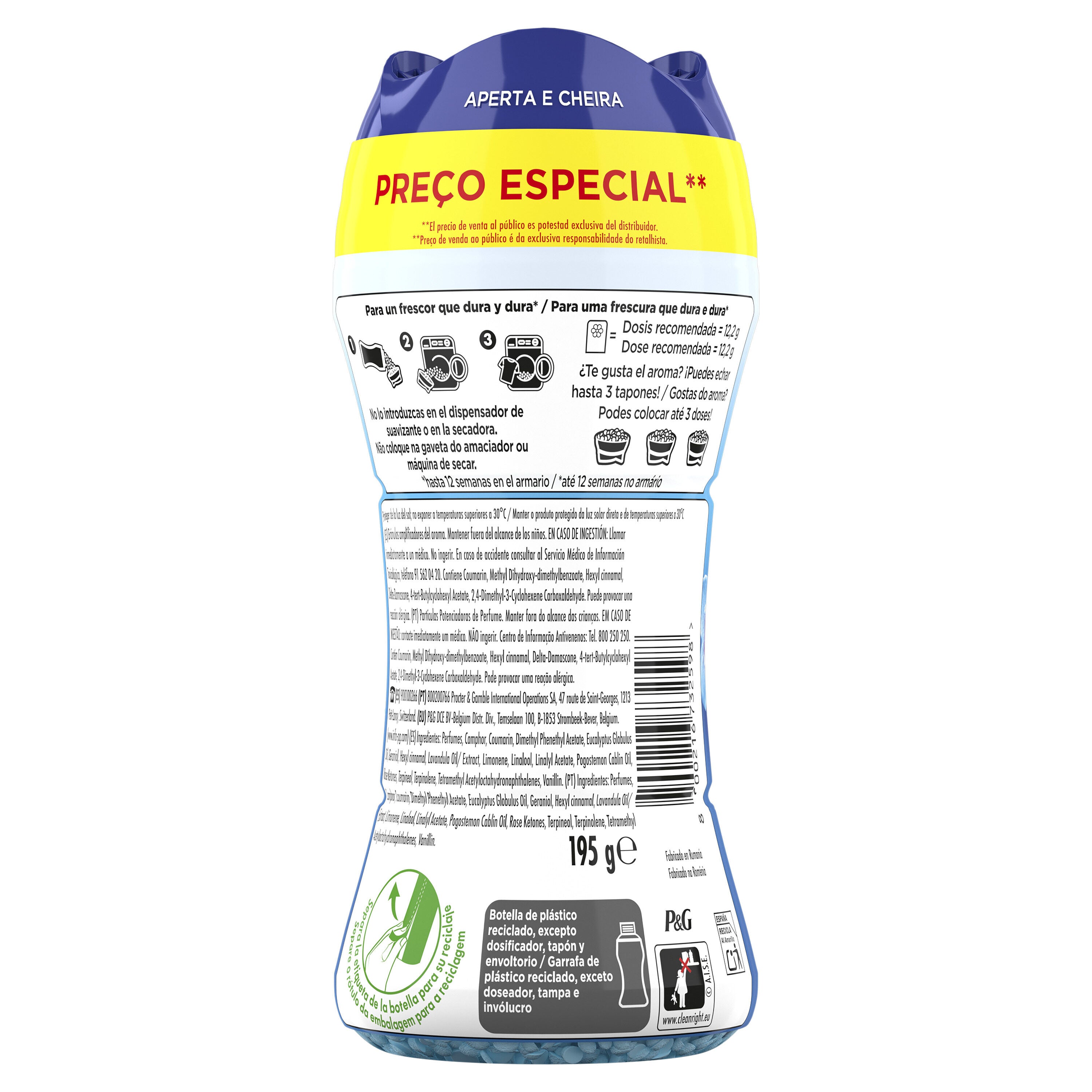 Perla frescor de abril Lenor 195ml