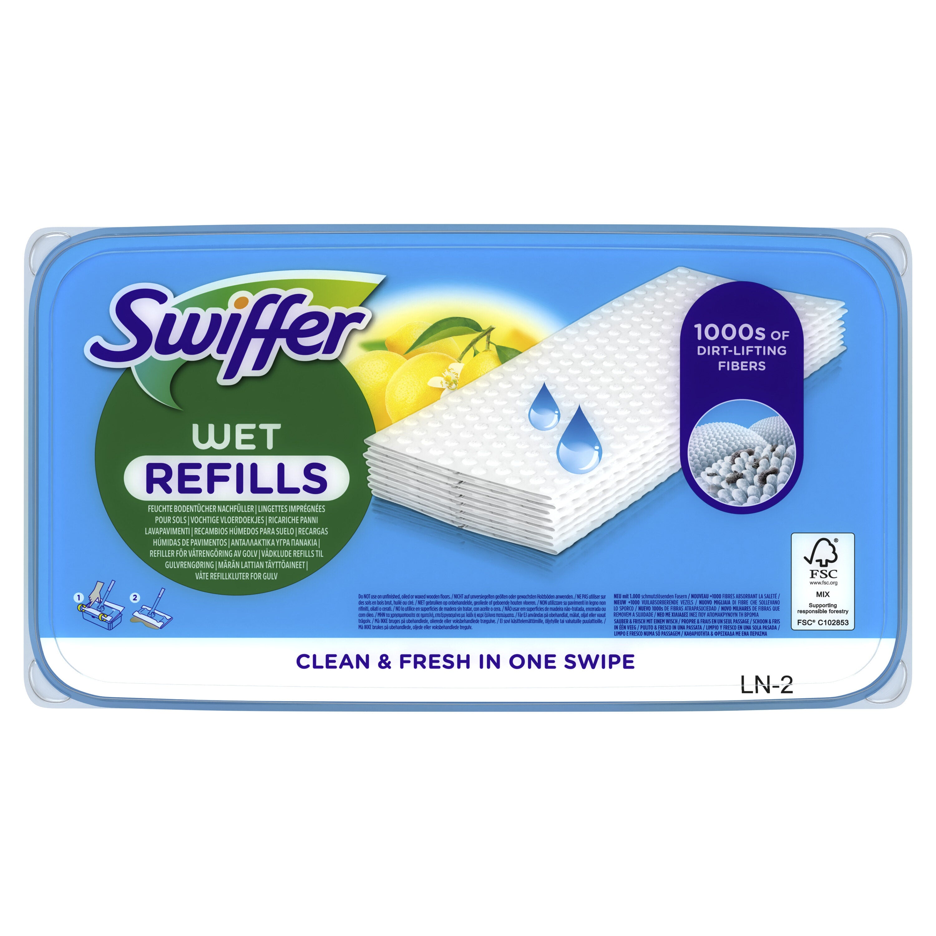 Recambio mopa húmeda Swiffer p10