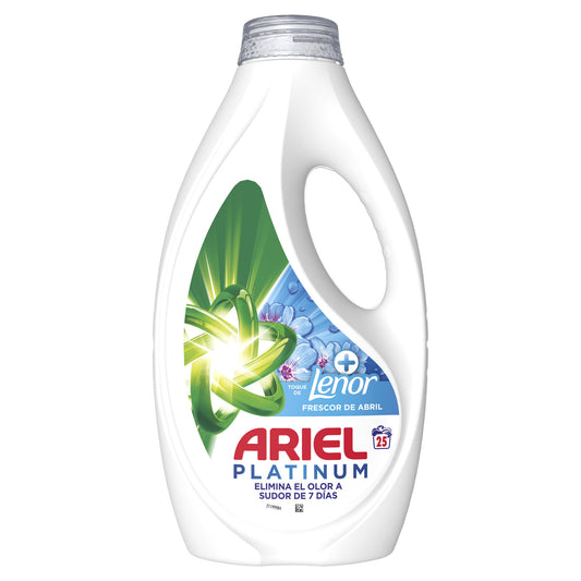 Detergente líquido frescor de abril Ariel 25d La Despensa