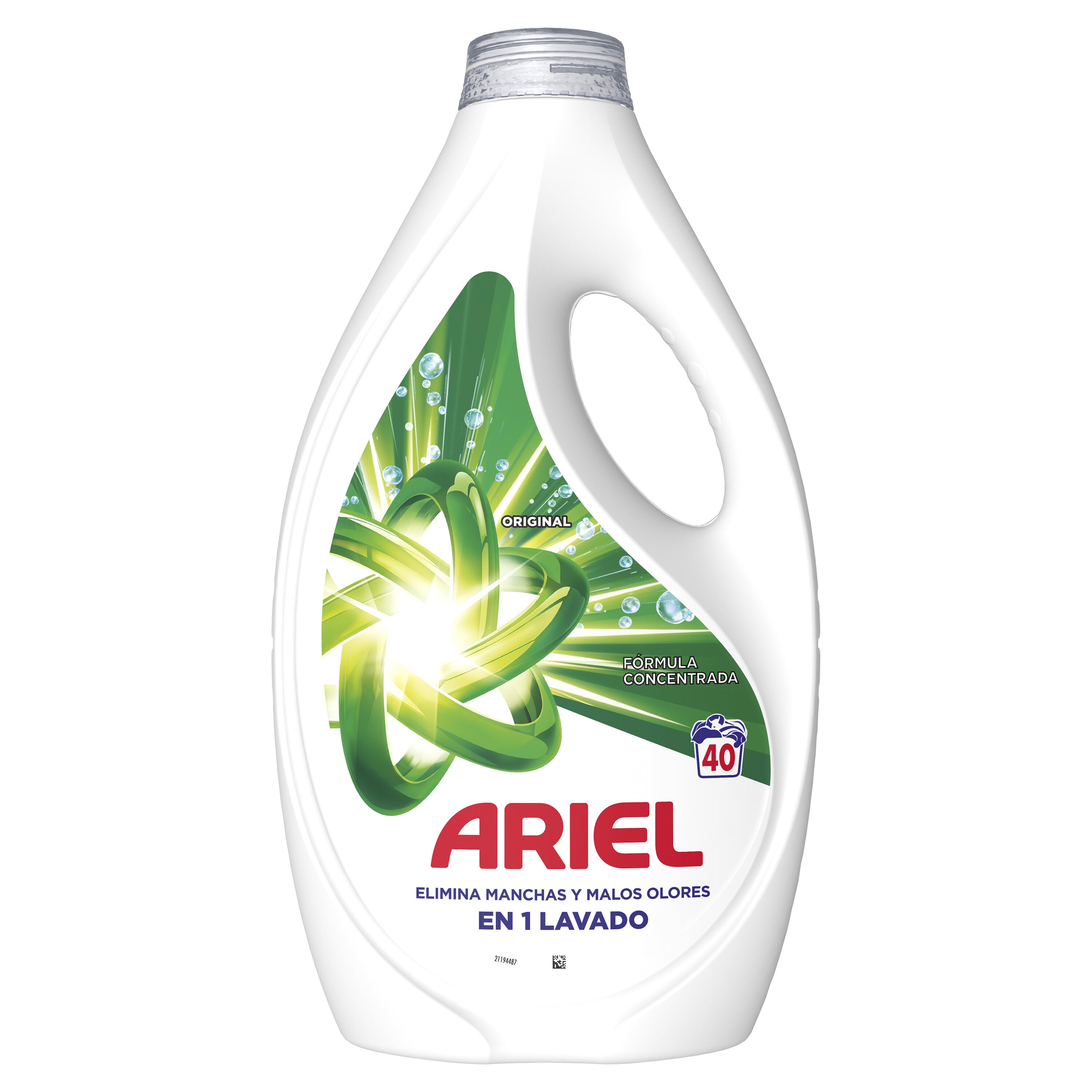 Detergente líquido original Ariel 40d
