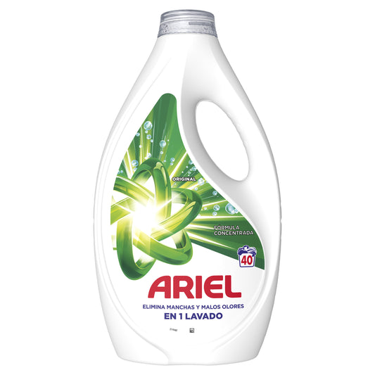 Detergente líquido original Ariel 40d La Despensa