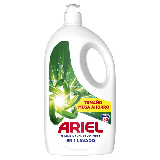 Detergente líquido ORIGINAL Ariel 80d La Despensa