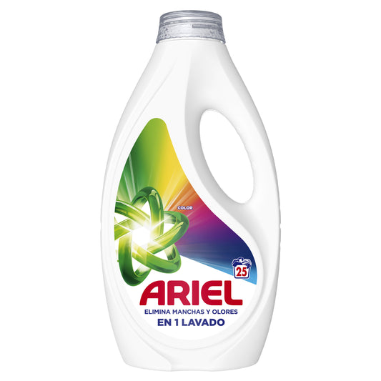 Detergente liquido color Ariel 25d La Despensa