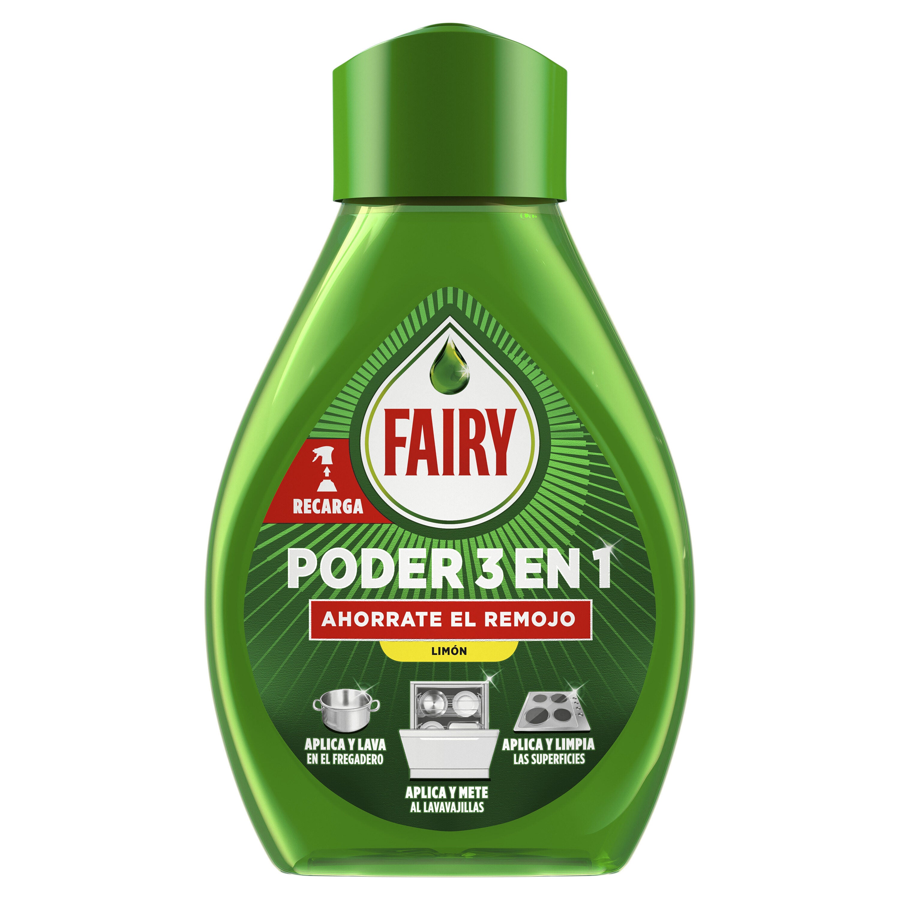 Spray limon + recarga Fairy 1000ml