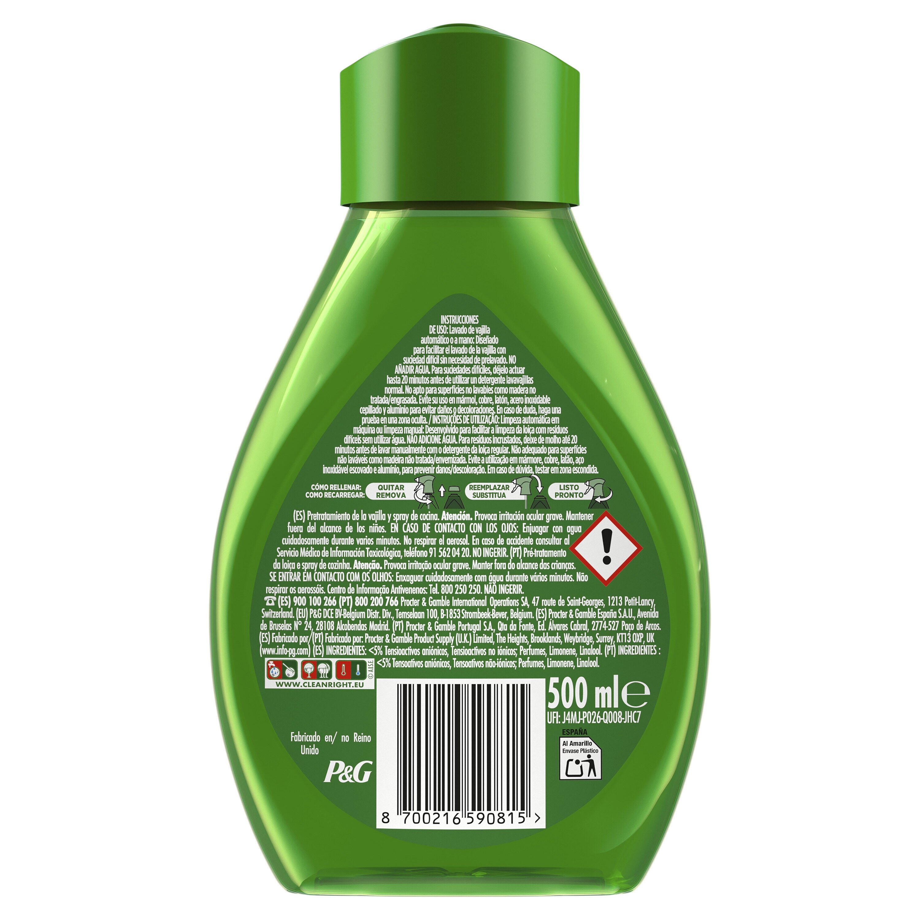 Spray limon + recarga Fairy 1000ml