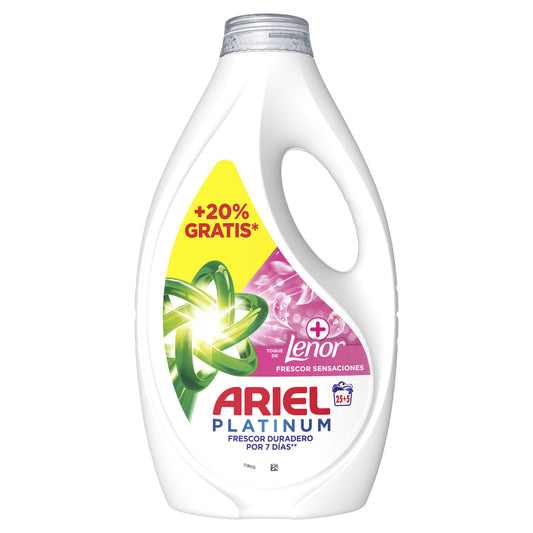 Detergente líquido fresh sensations Ariel 25d La Despensa