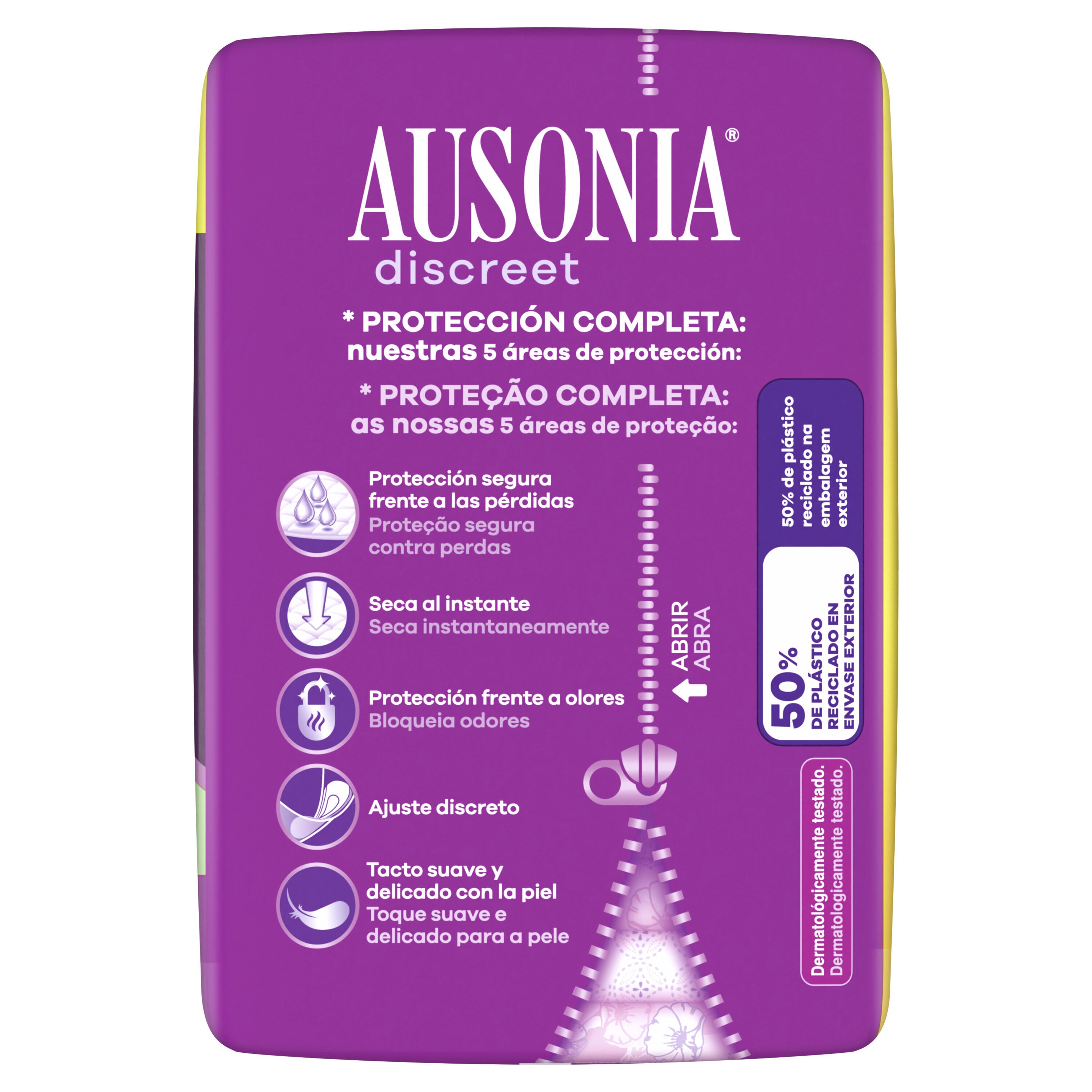 Compresas discreet normal 39u Ausonia 39u