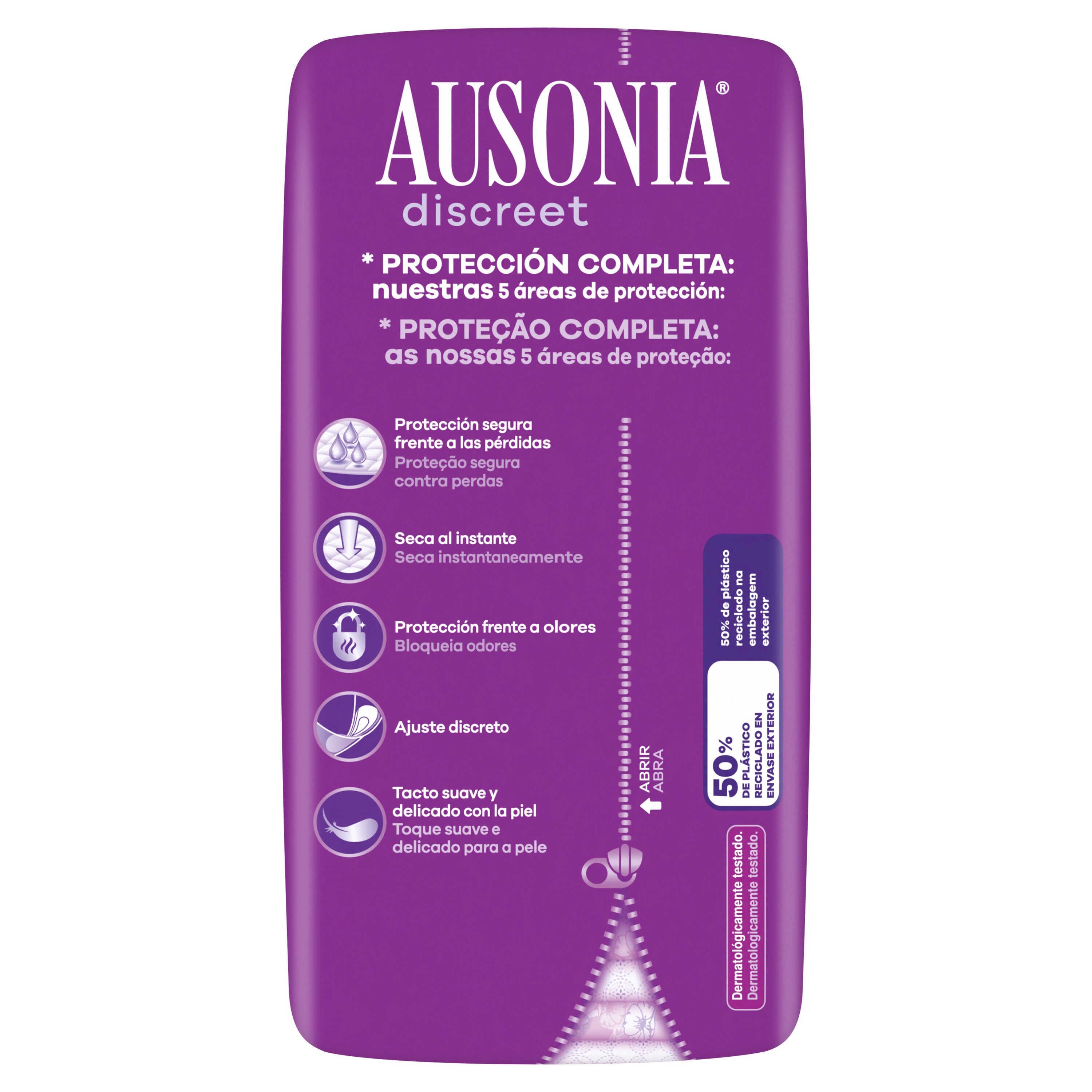 Compresas discreet extra Ausonia 34u