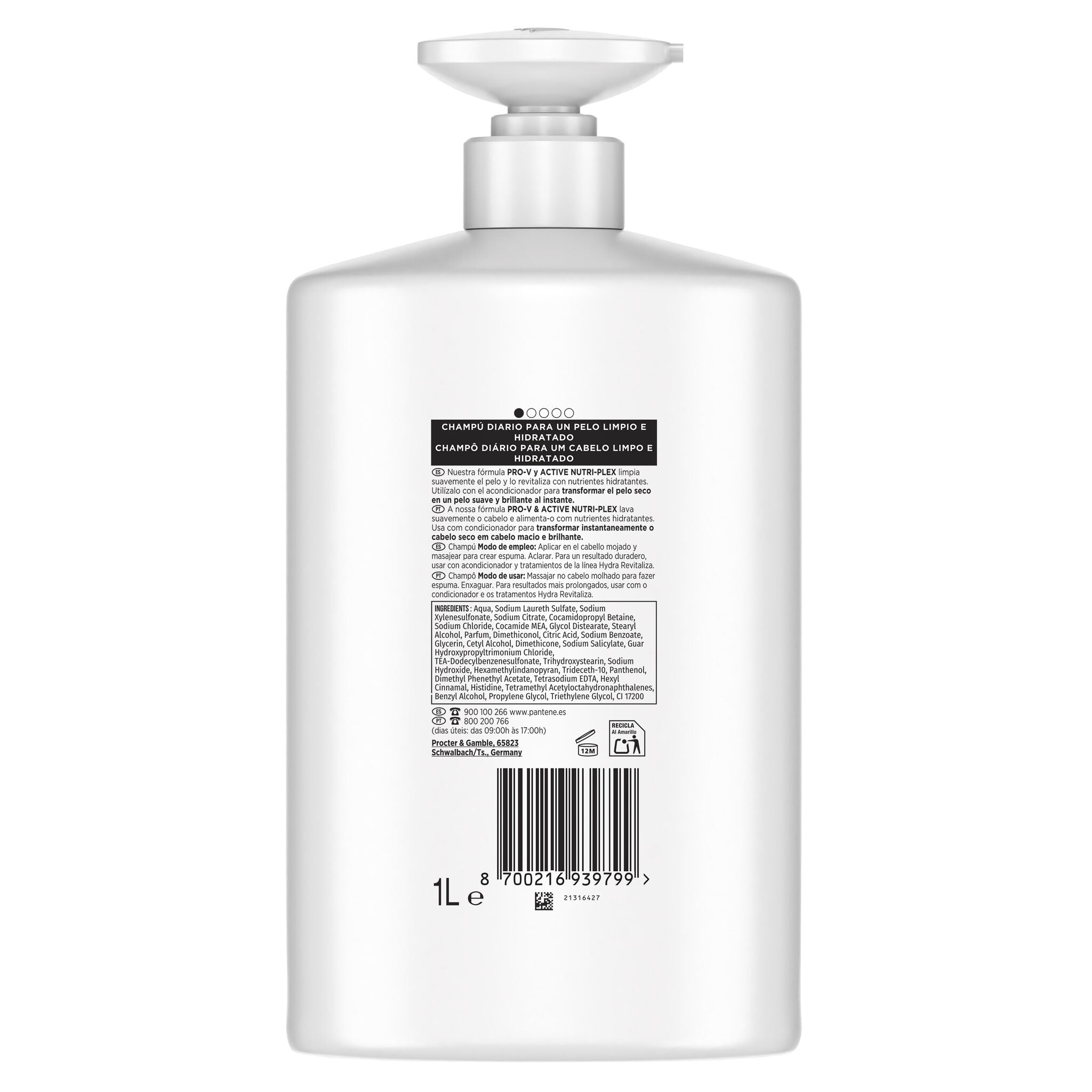 Champú hidra revitaliza Pantene 1000ML