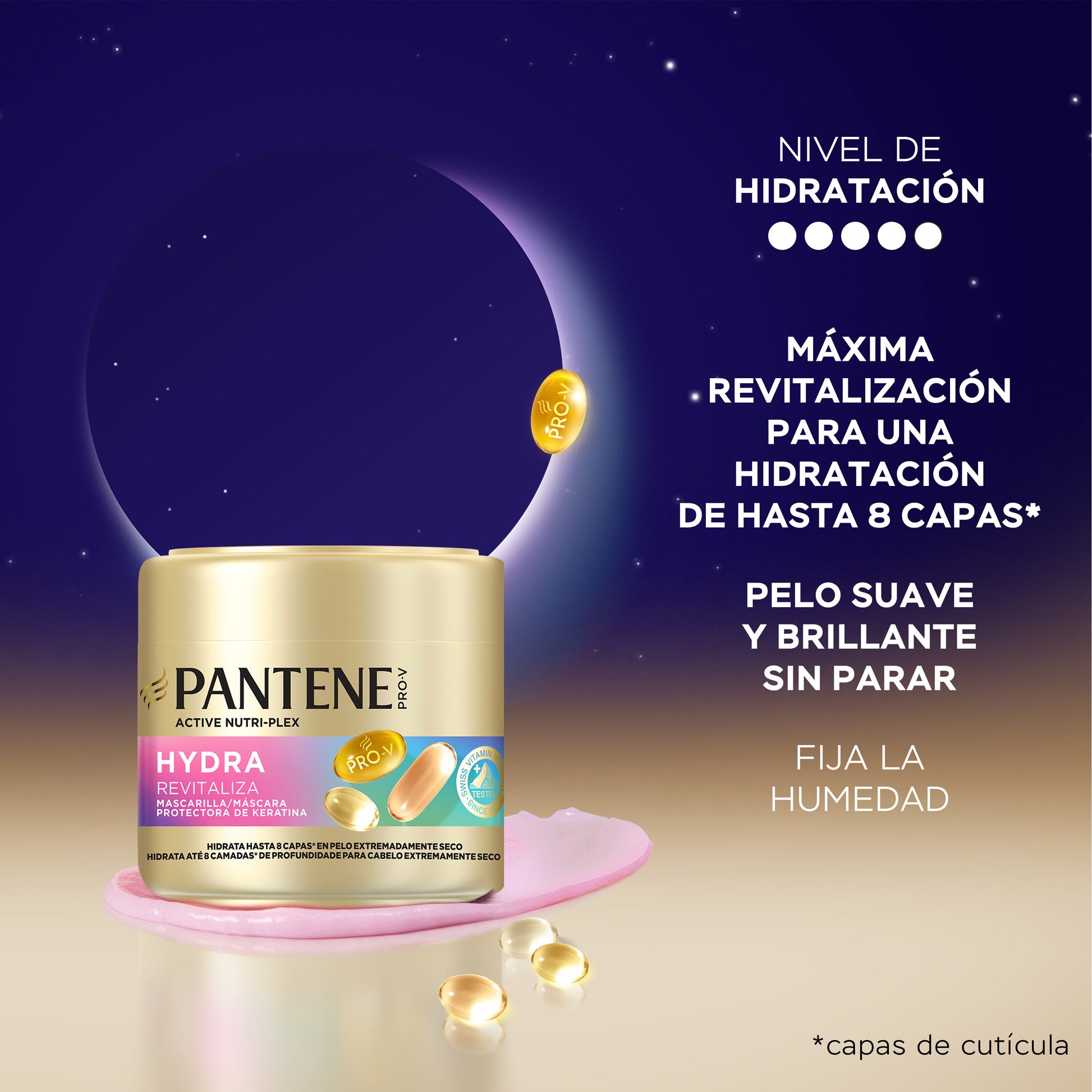 Mascarilla hydra Pantene 300ml