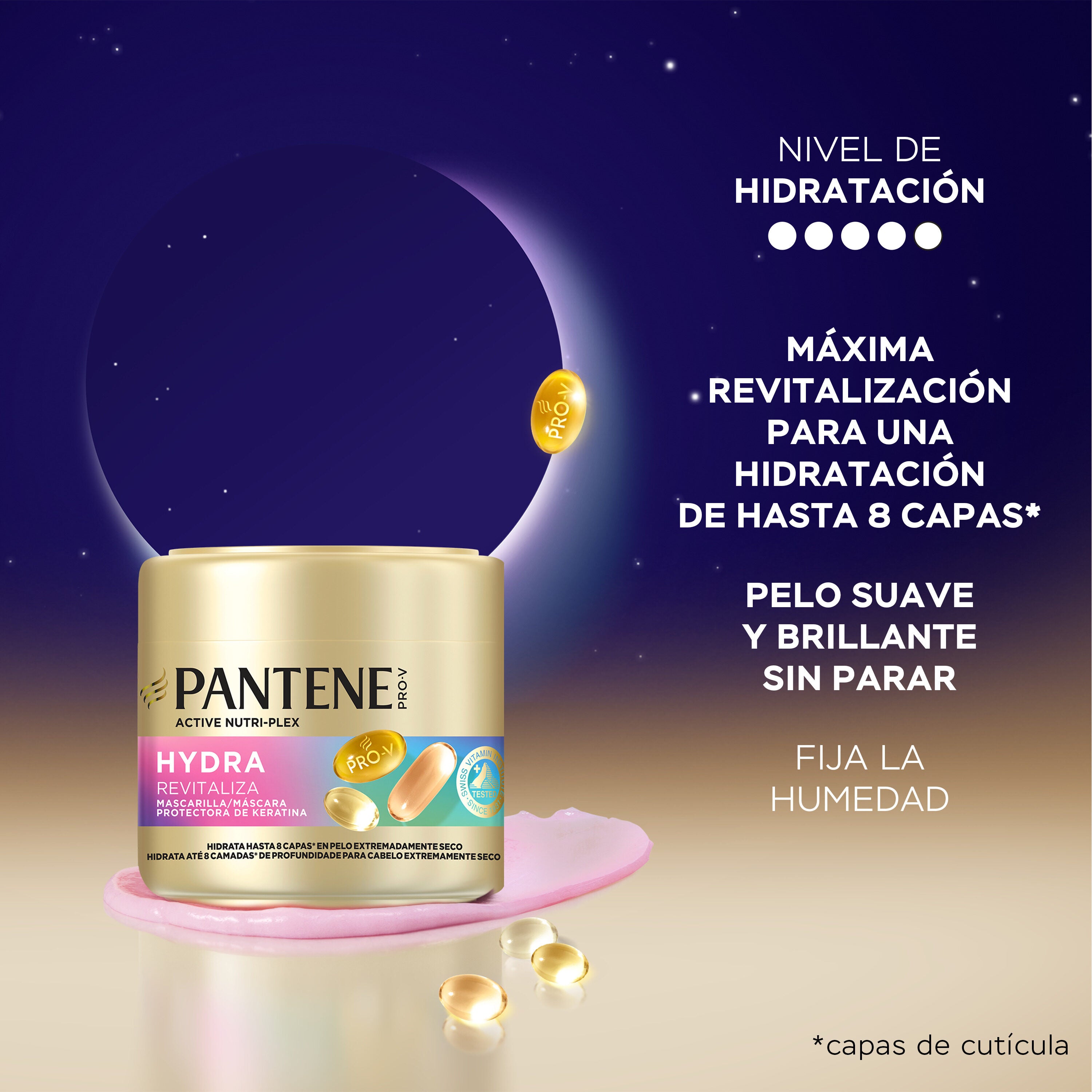 Mascarilla hydra Pantene 300ml