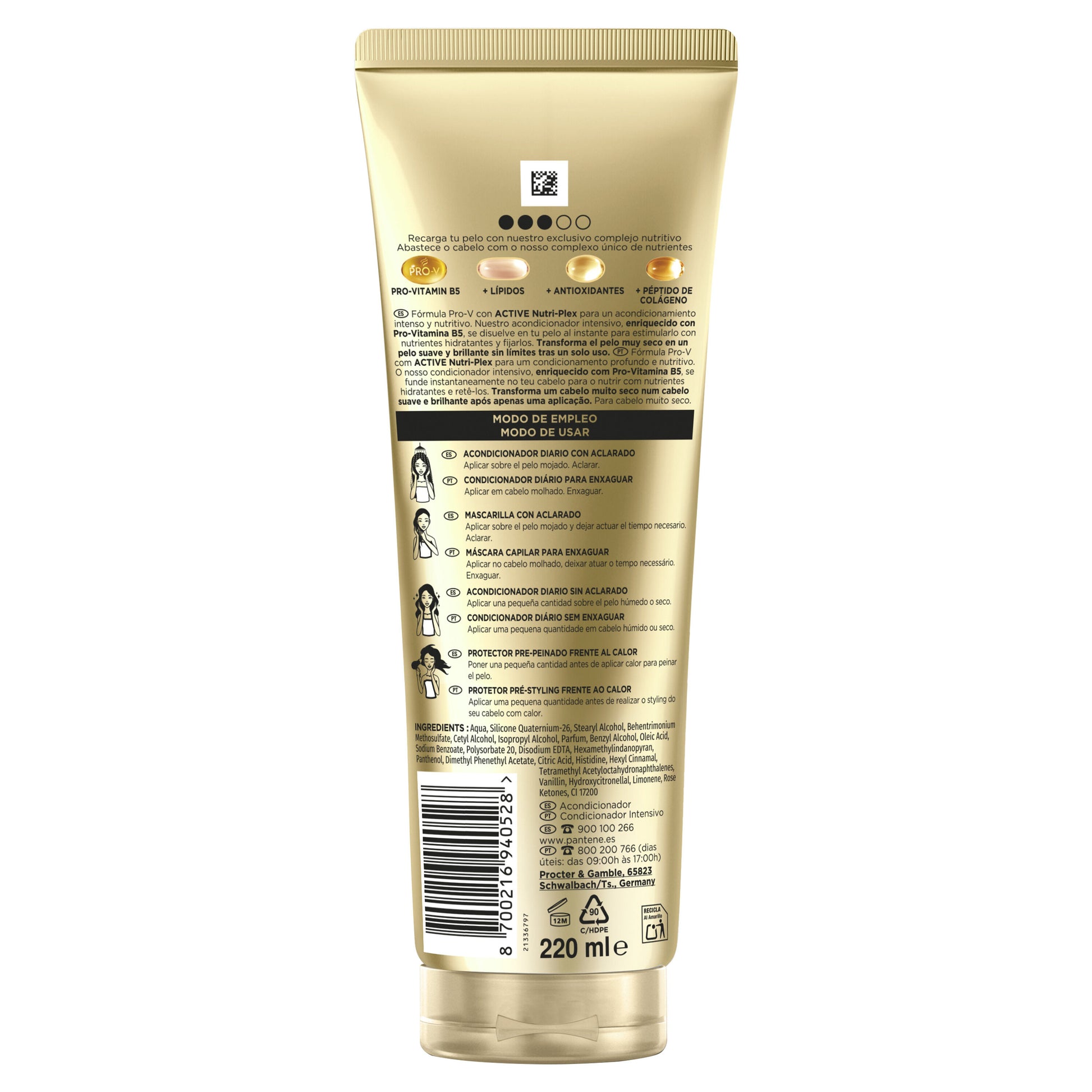 Acondicionador hydra 3minutos Pantene 220ml