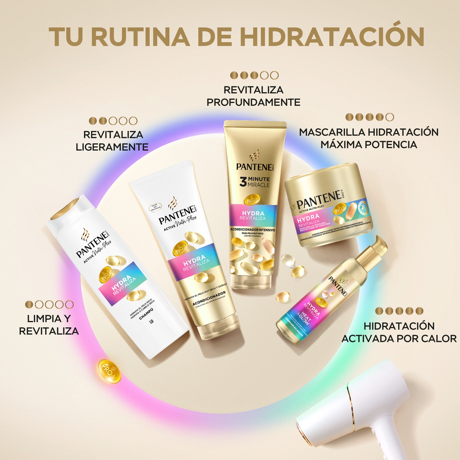 Acondicionador hydra 3minutos Pantene 220ml