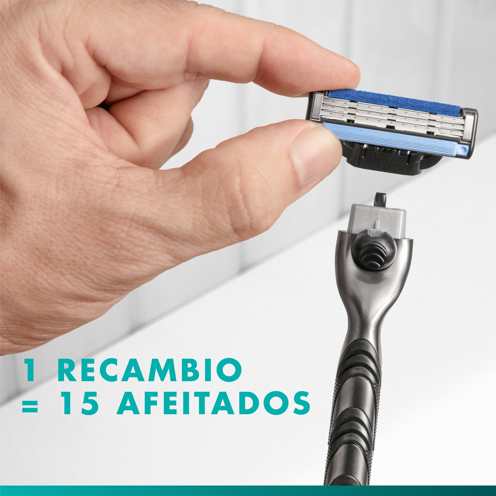 Recambios maquinilla mach3 Gillette  8u