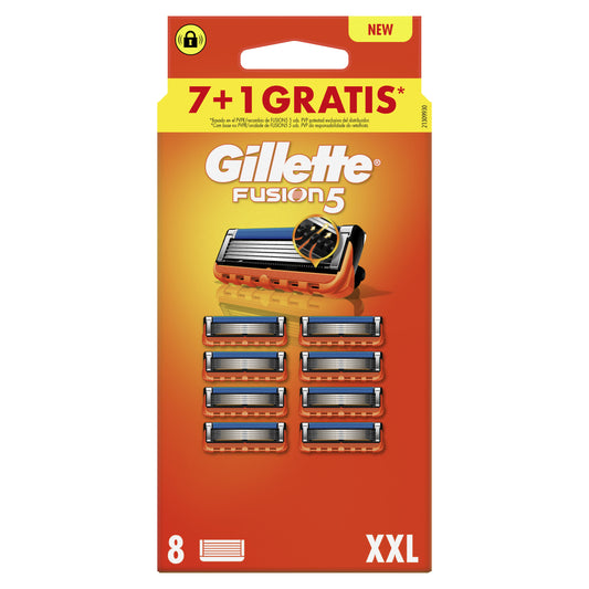 Recambios maquinilla fusion 5 Gillette 8 La Despensa