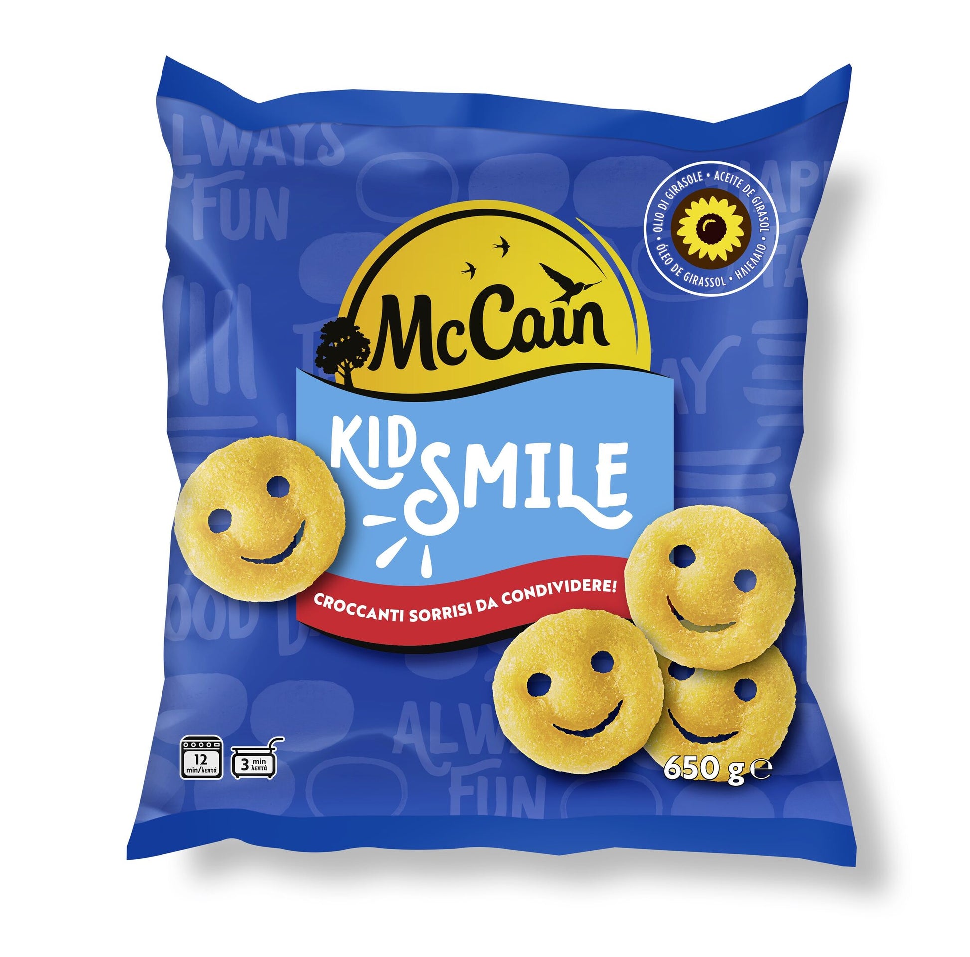 Patata kid smile Mc cain 650g