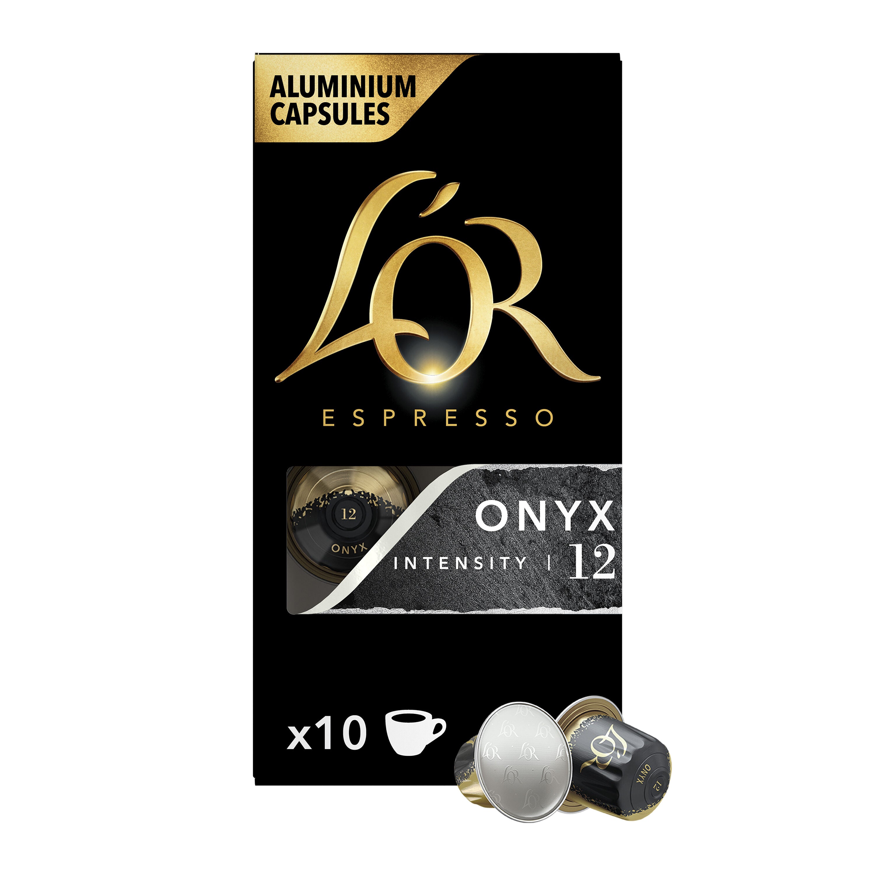 Café cápsula espresso onyx l'or p10 0.52g