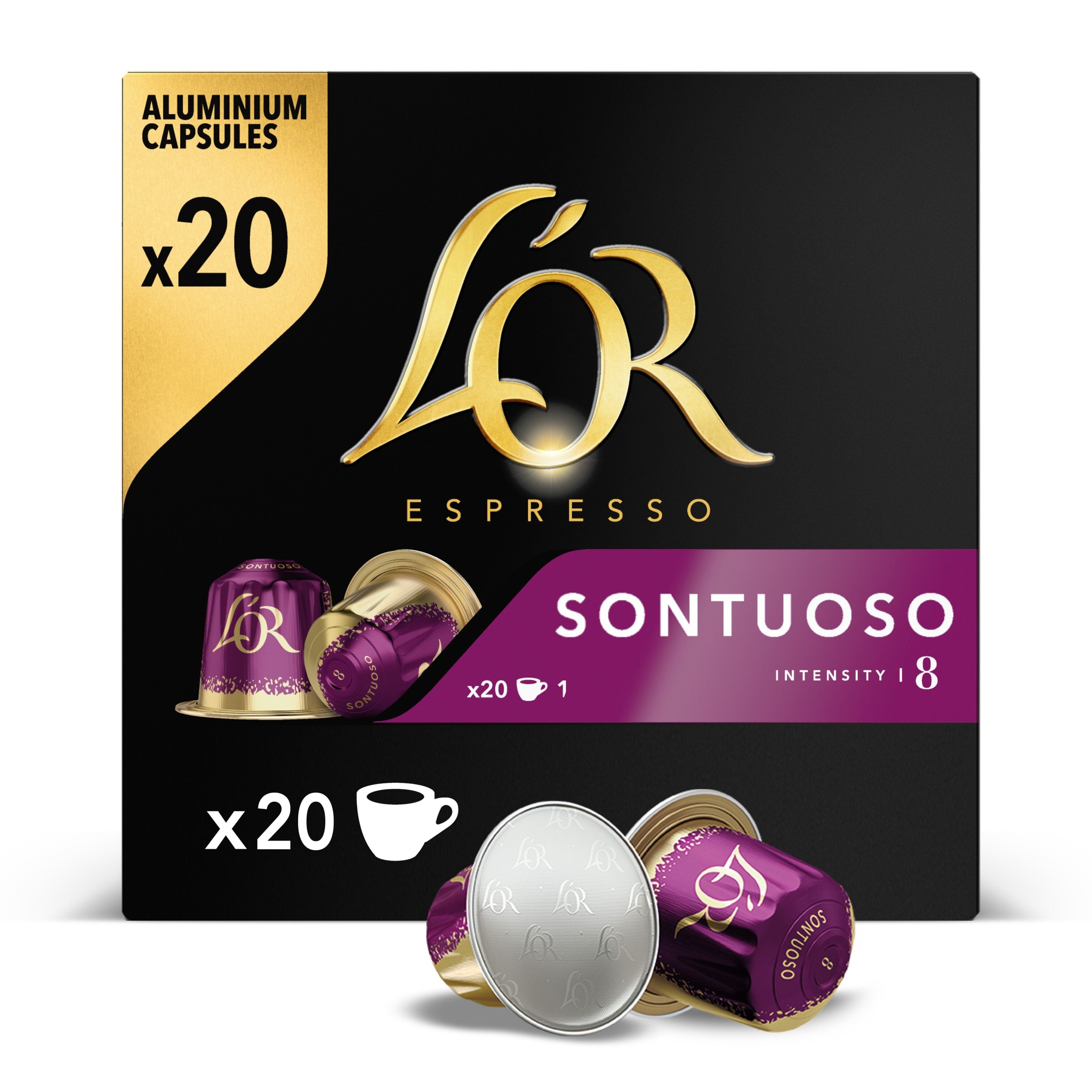 Cafe capsulas suntuoso Lor p20