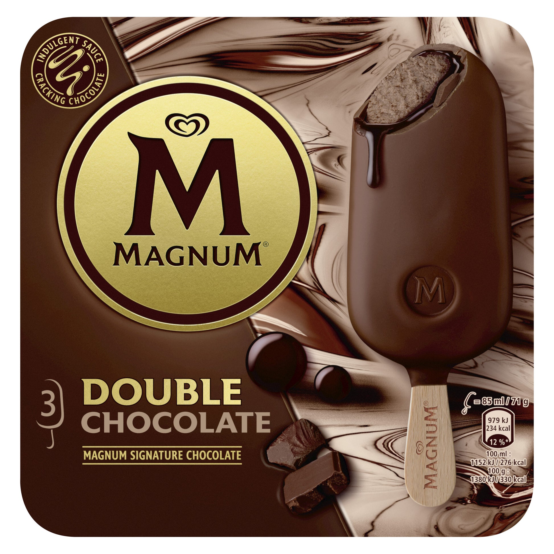 Bombon double chocolate Magnum p3x85ml