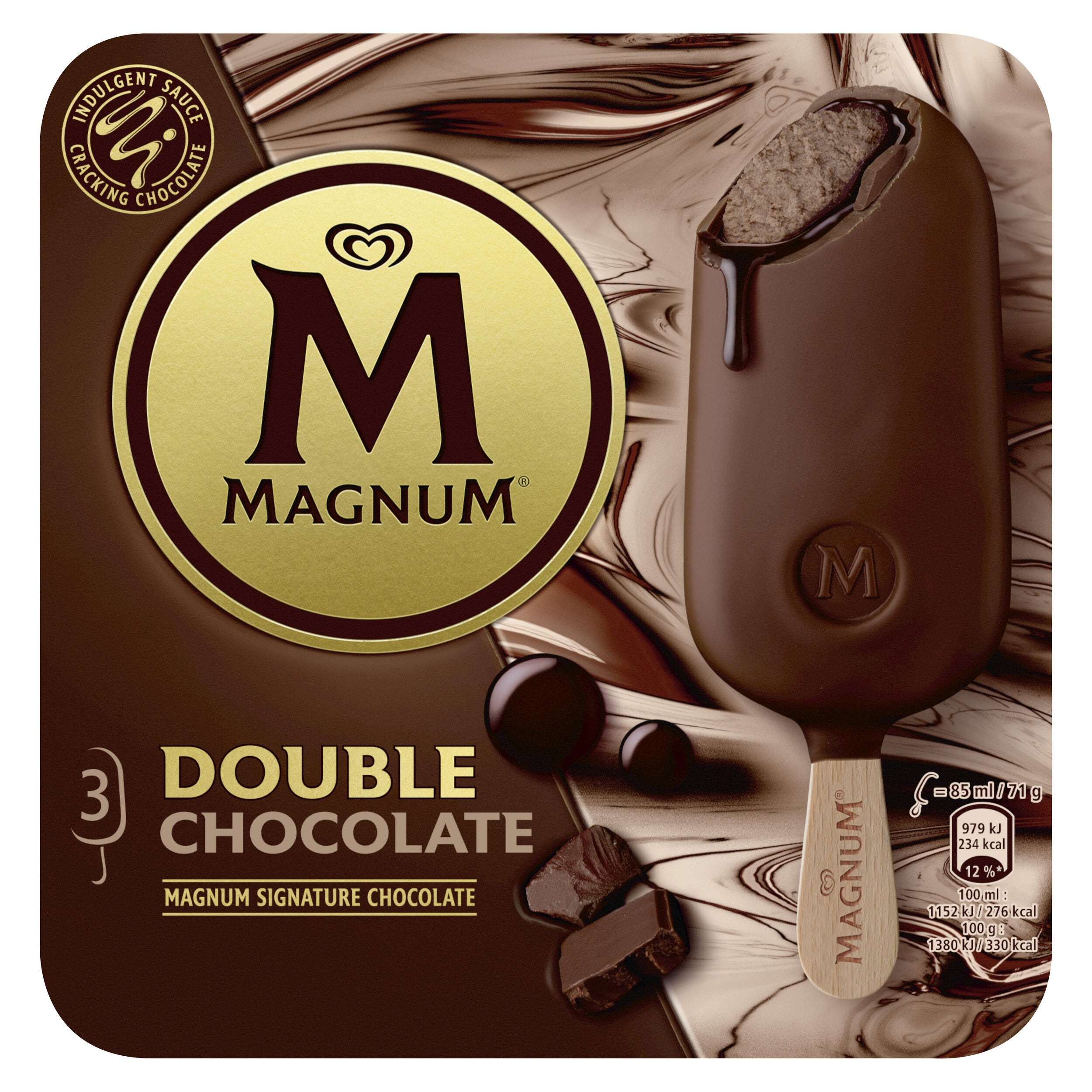 Bombon double chocolate Magnum p3x85ml