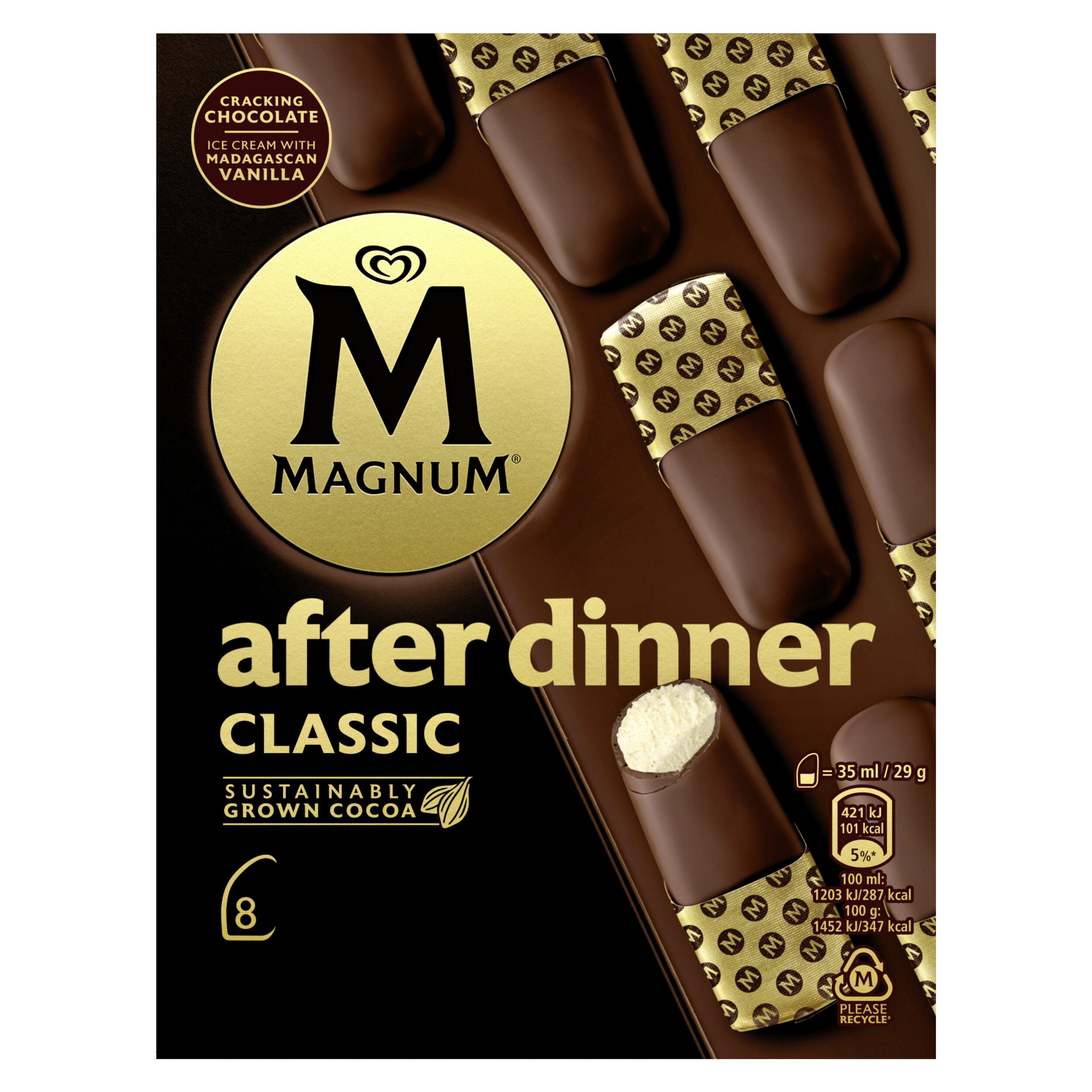 Bombon after dinner Magnum p8x35ml