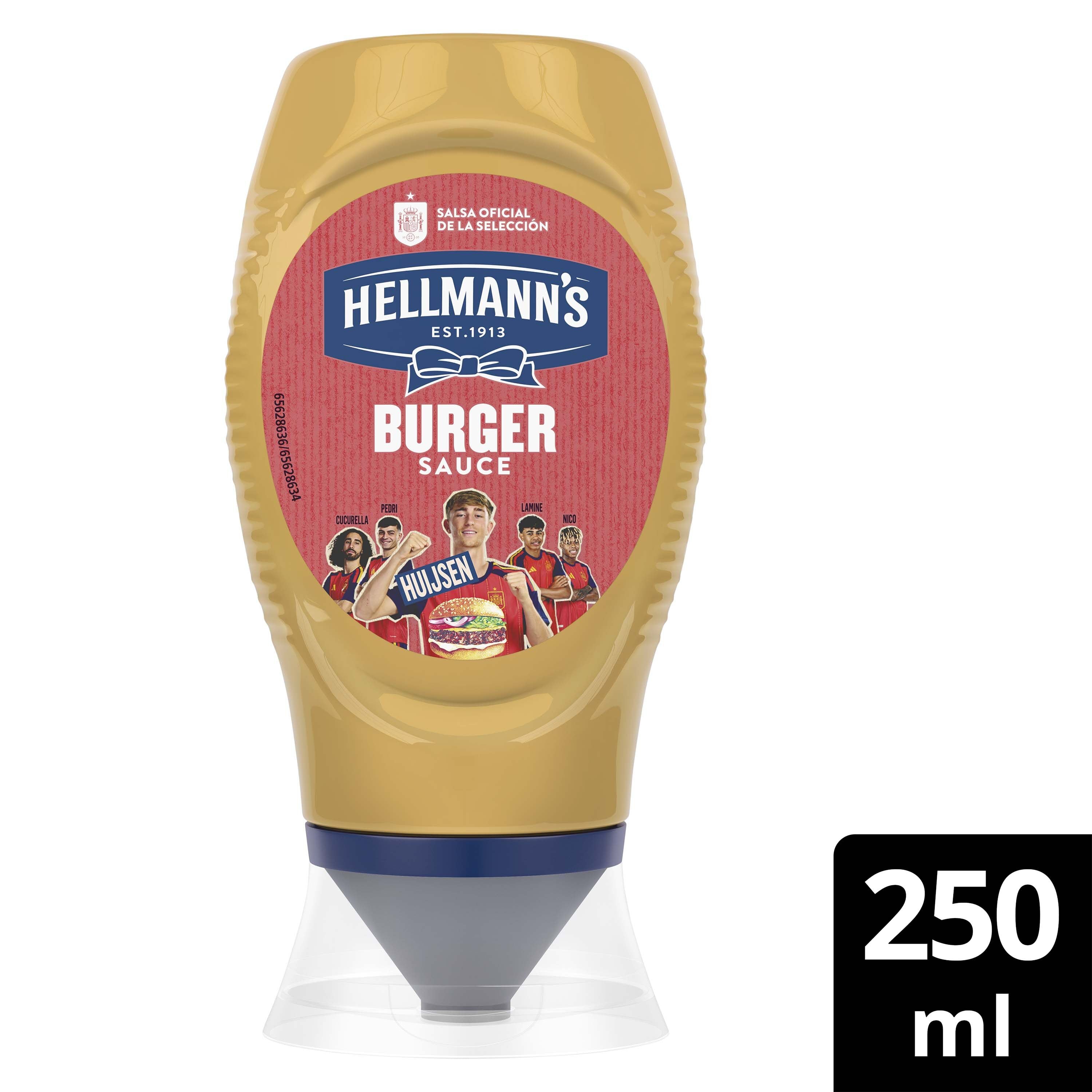 Salsa original burger Hellmans 250ml