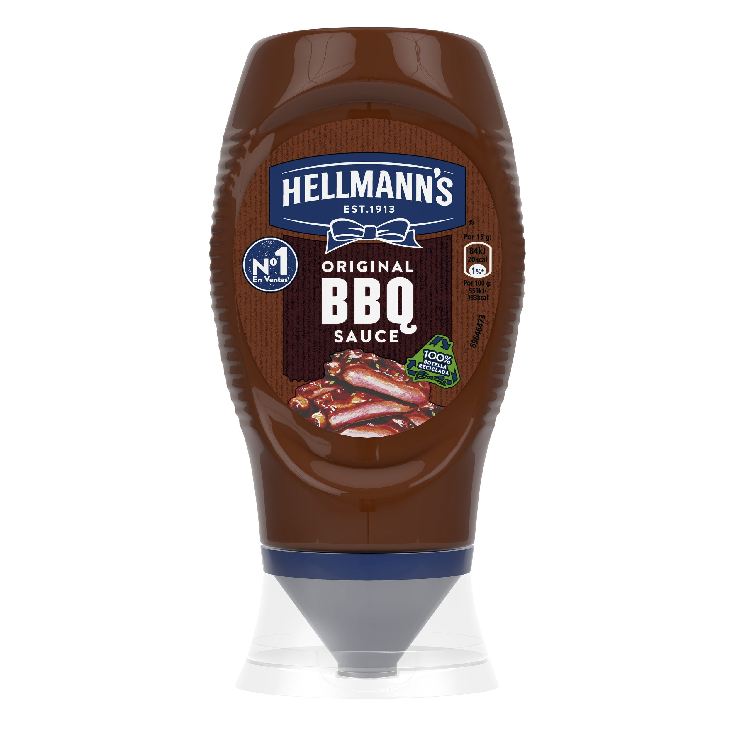 Salsa original bbq Hellmans 250ml