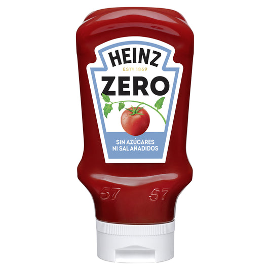 Ketchup zero Heinz 400ml La Despensa