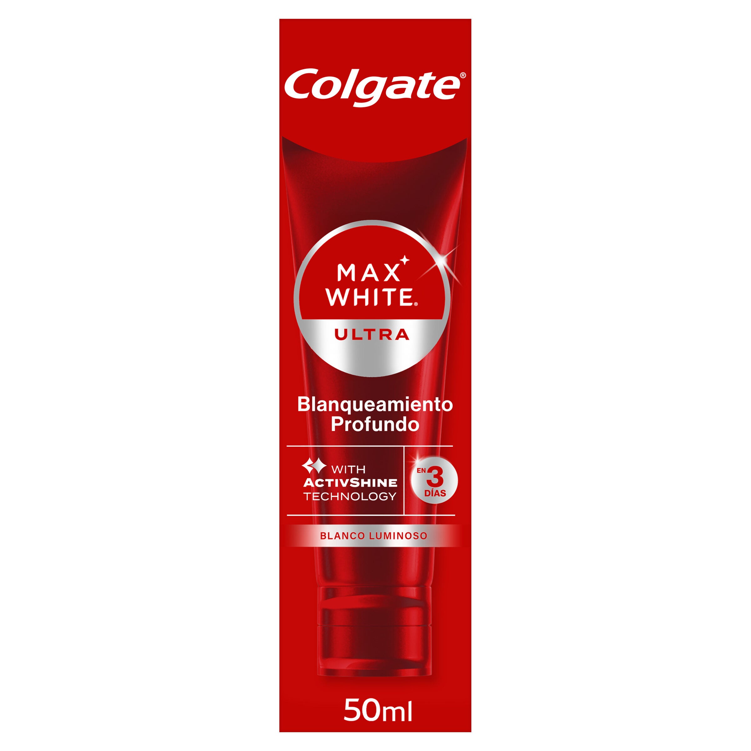 Dentrífico max white ultra Colgate 50ml
