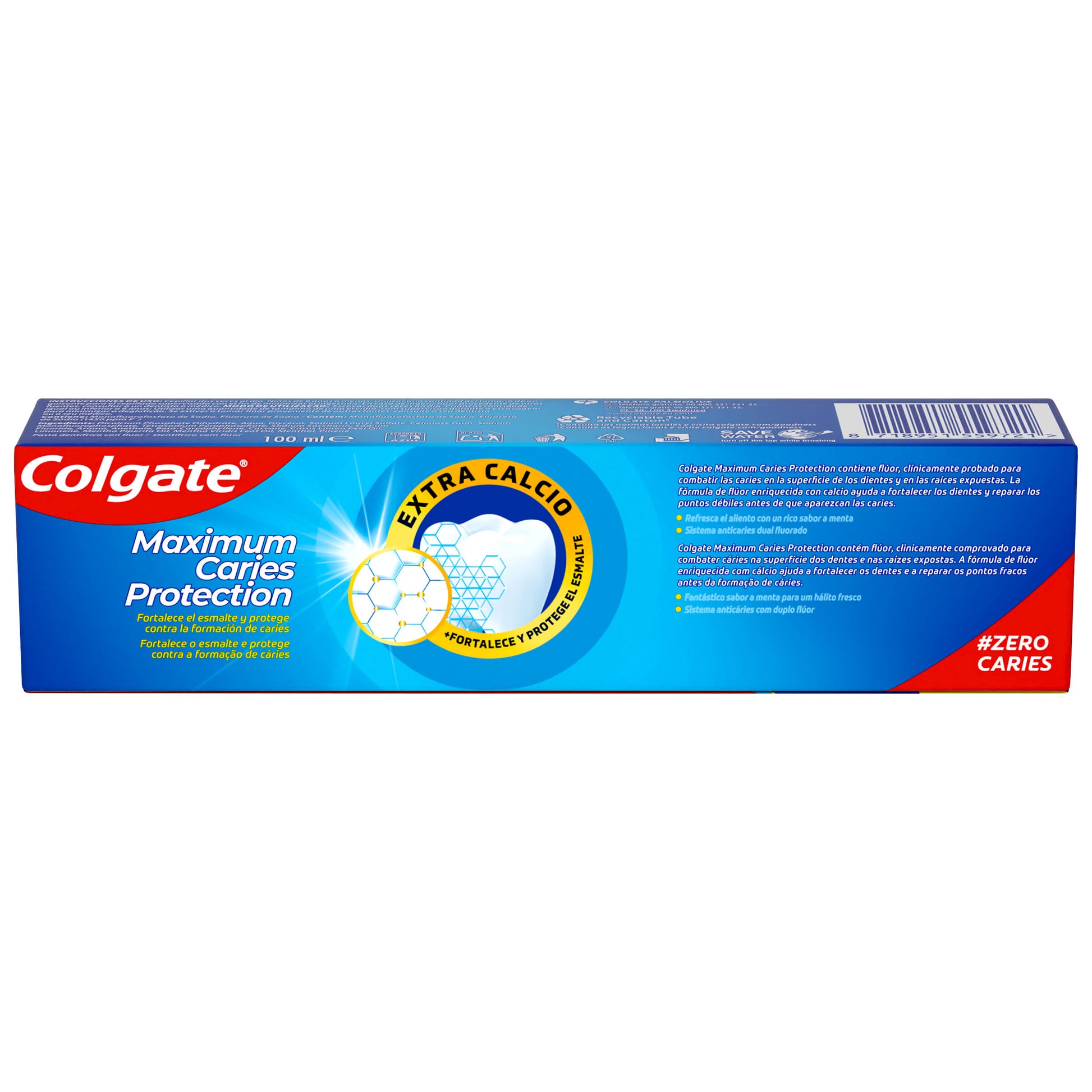 Dentífricos caries Colgate 100ml