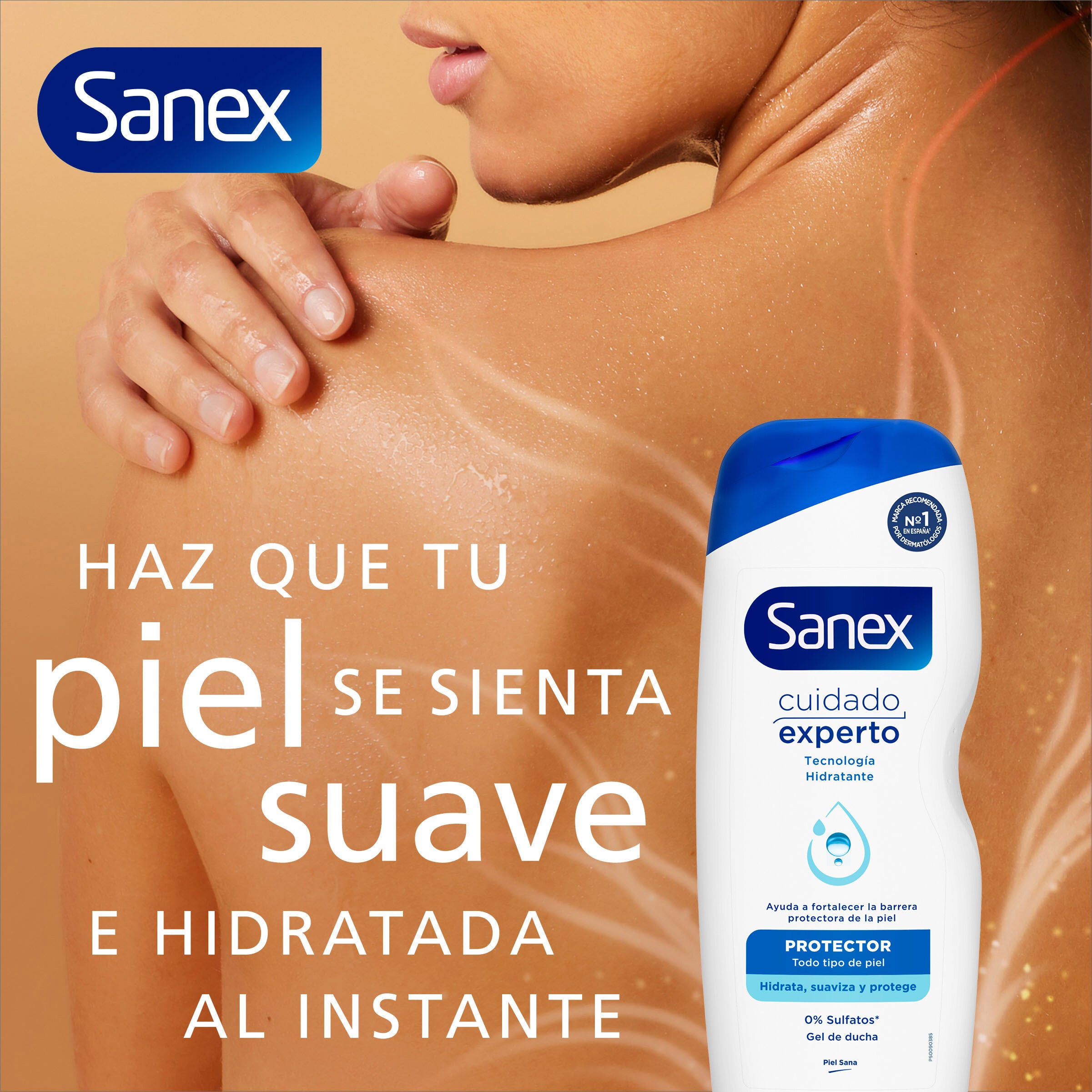 Gel ducha cuidado protector Sanex 600ml
