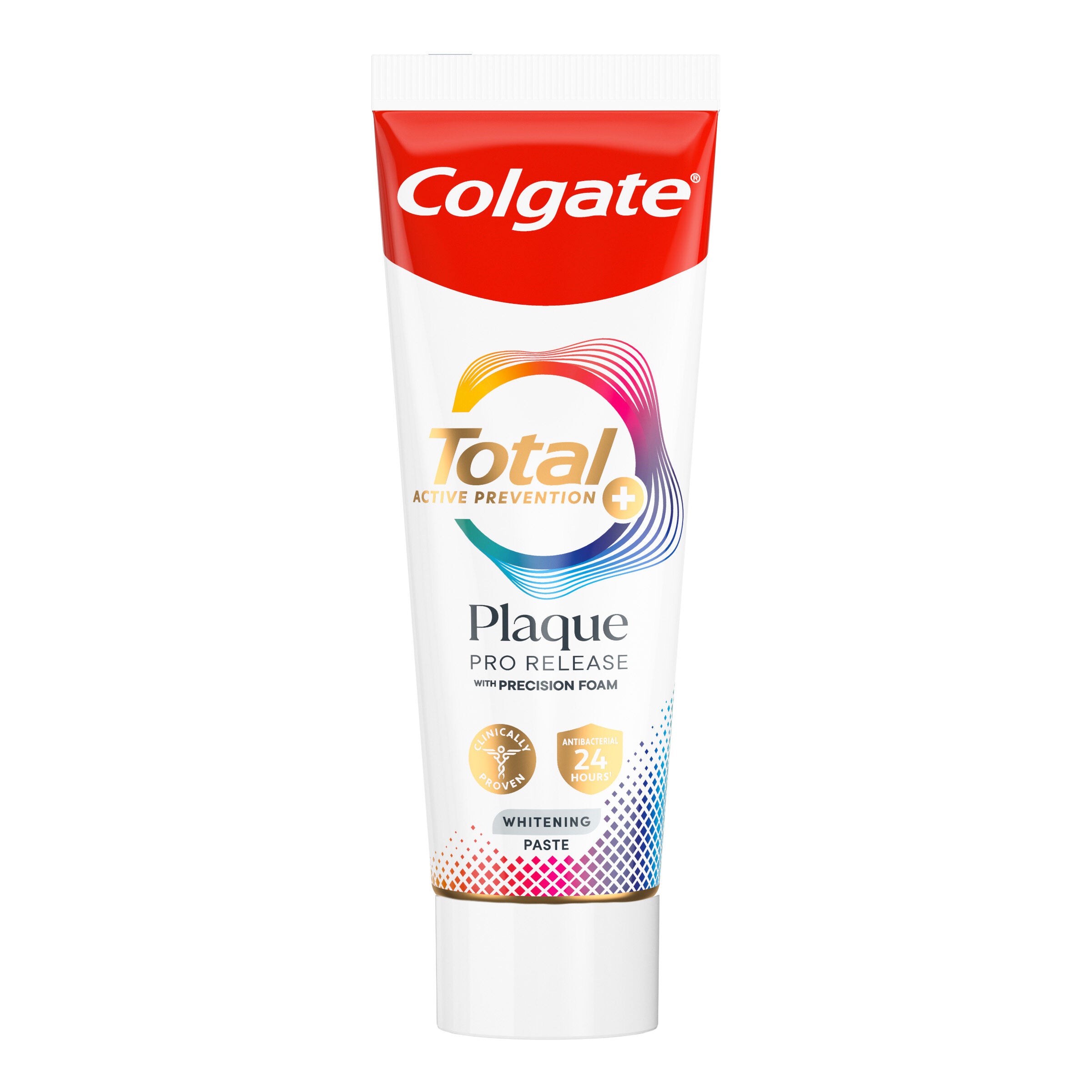 Dentífrico total placa white Colgate 75ml